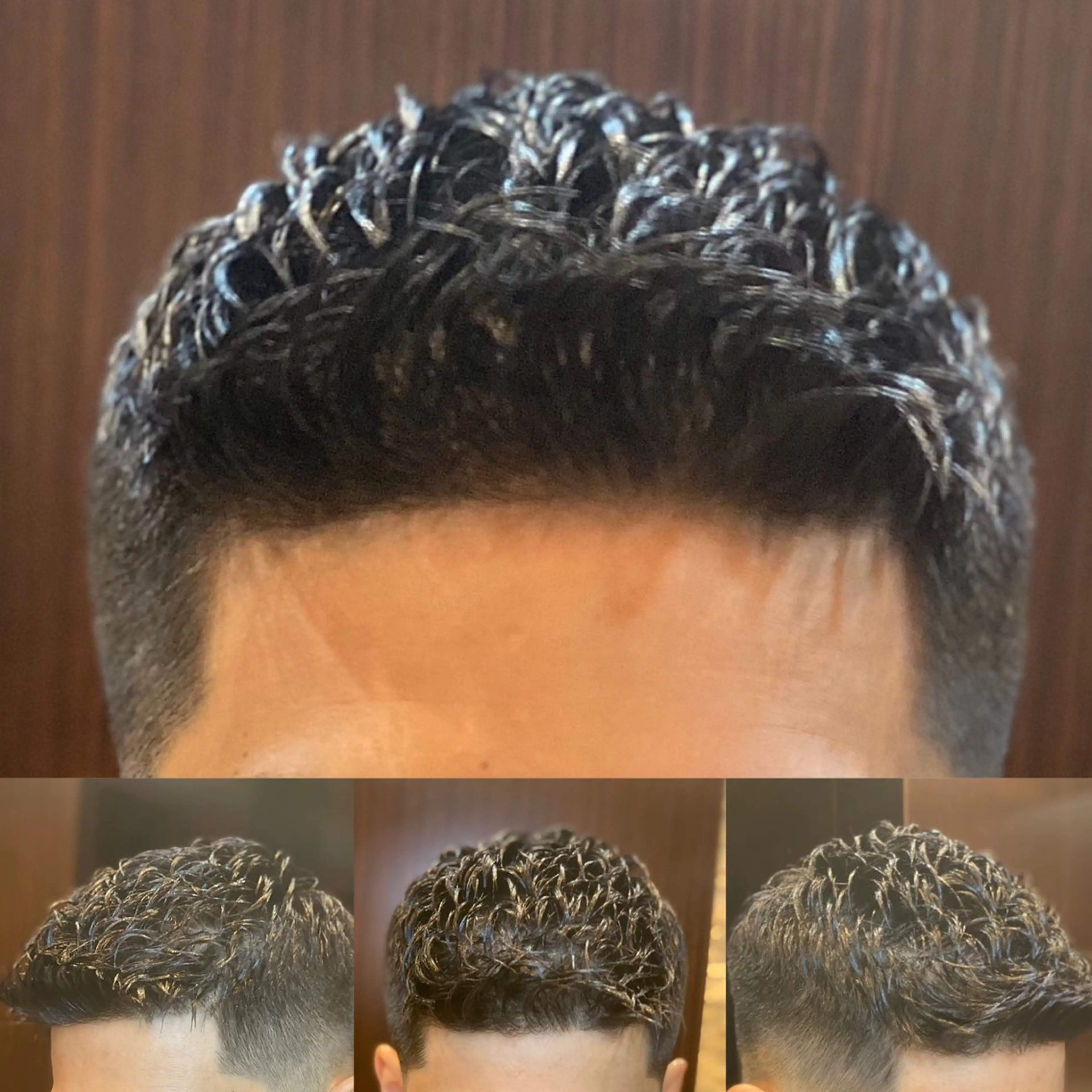 ショート カット パーマ 北川 竜也のヘアスタイル