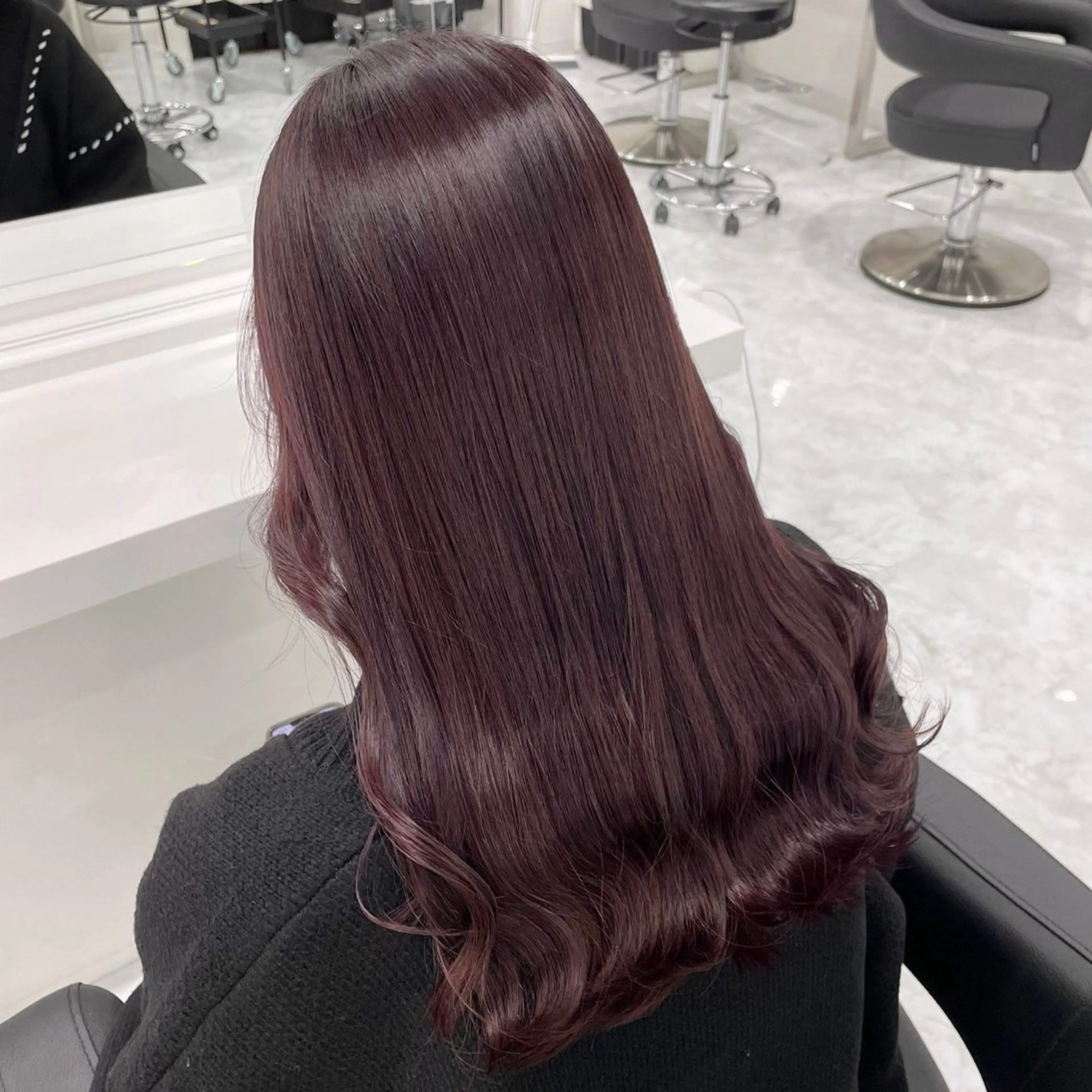ロング カラー 🖤メンズハイトーン /カットRisa🖤のヘアスタイル