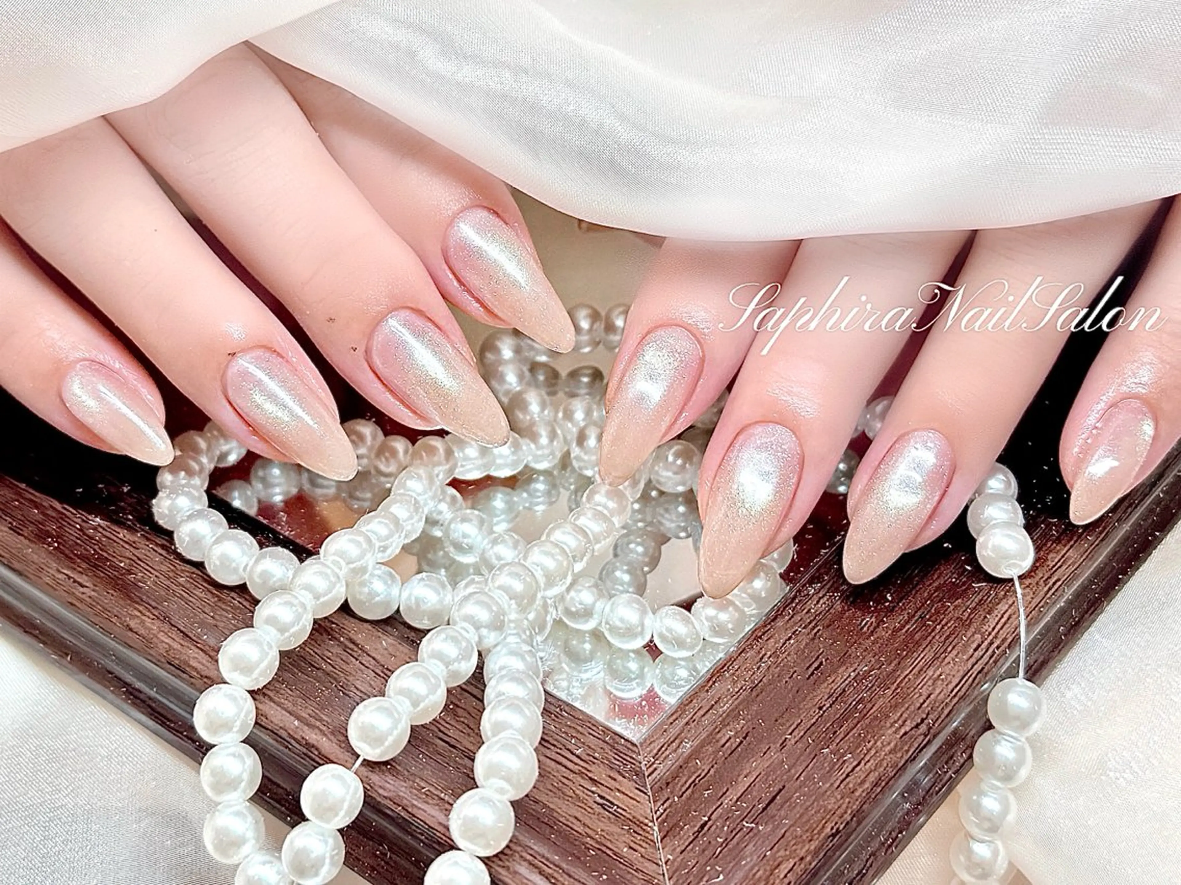 カラー ハンドネイル Saphiraネイル サロン錦糸町のネイルデザイン