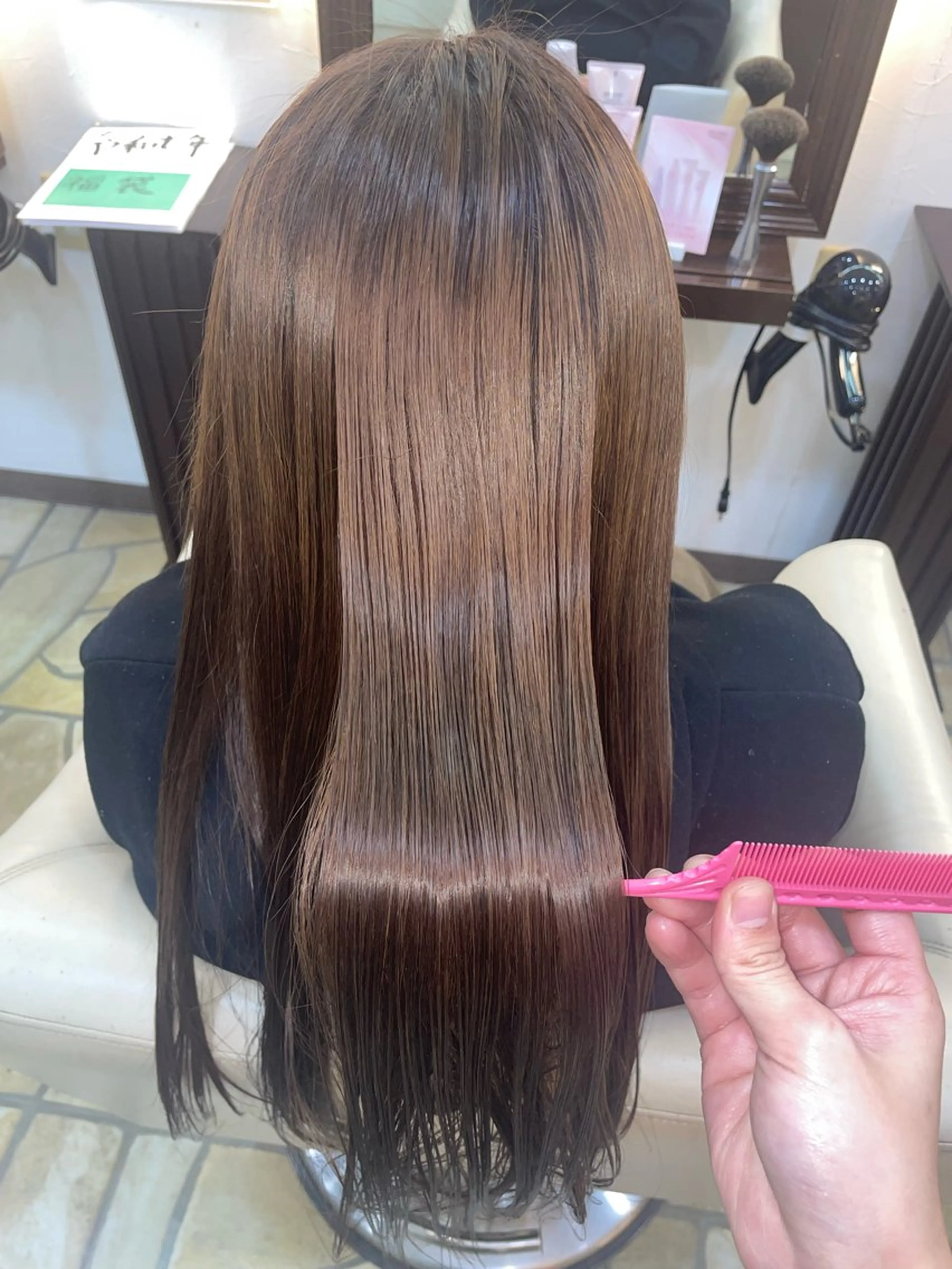 セミロング 奈良/生駒/髪質改善 FEEL/マコのヘアスタイル