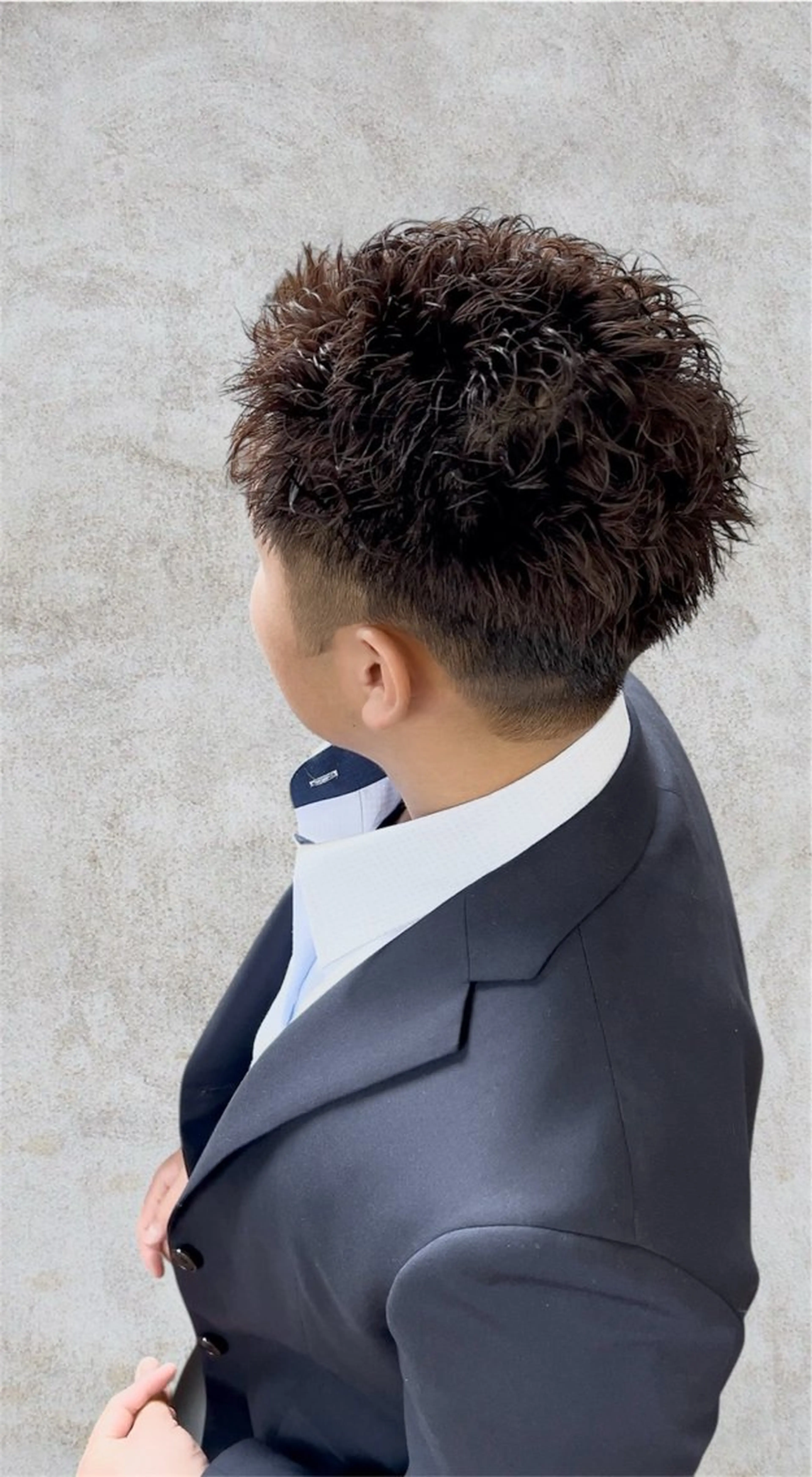 ショート メンズ メンズパーマ スパイキーショート ショートヘア 札幌栄町メンズパーマ 近藤かなたのヘアスタイル