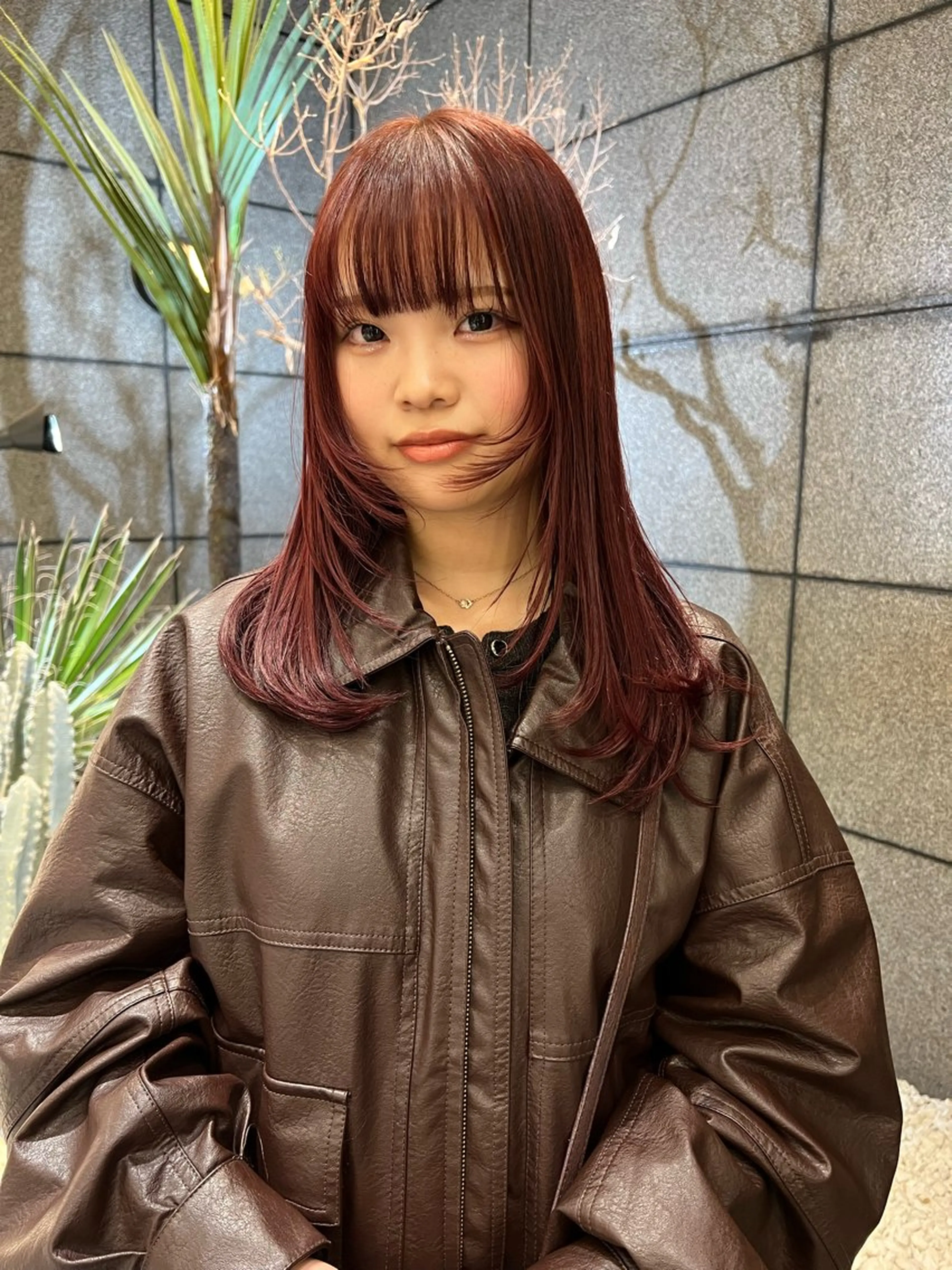 セミロング ヘアカラー トリートメント レディースパーマ 🧺🪽/SHUNOのヘアスタイル