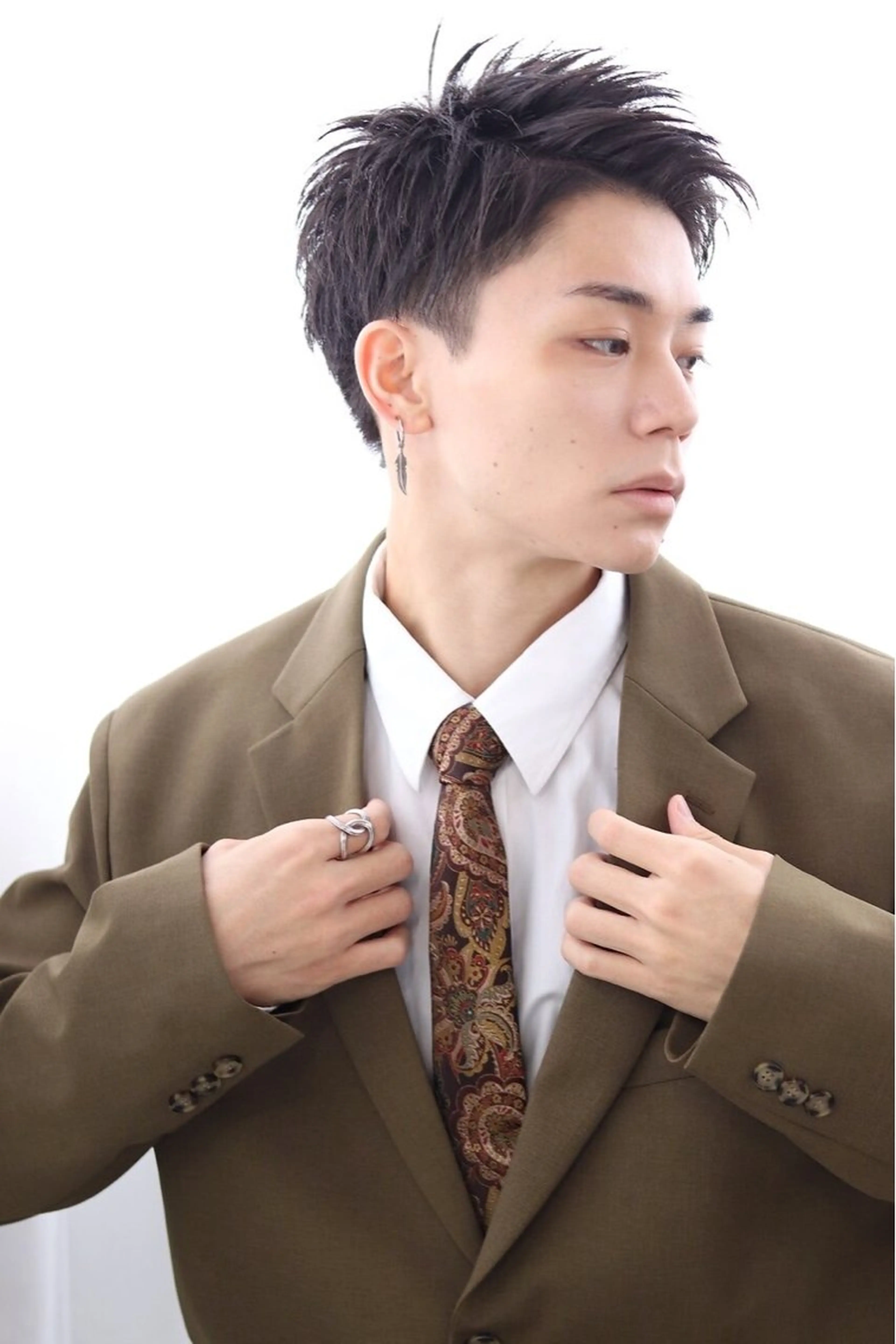 メンズ ミディアム ✂️林　菜々美のヘアスタイル