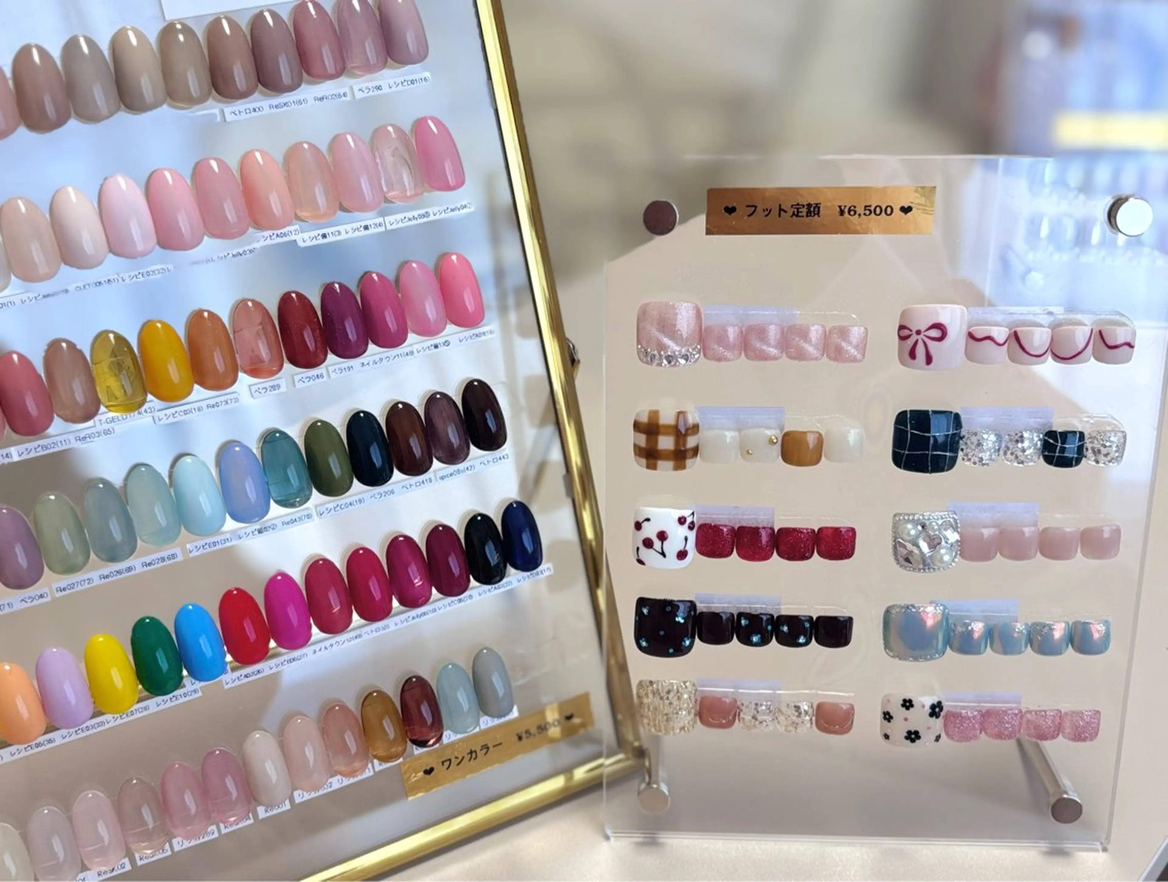 【hand & foot 両方オフあり】 オフ無料&全デザイン20%オフ✨️✨️合わせて¥8,800​〜​◎の写真