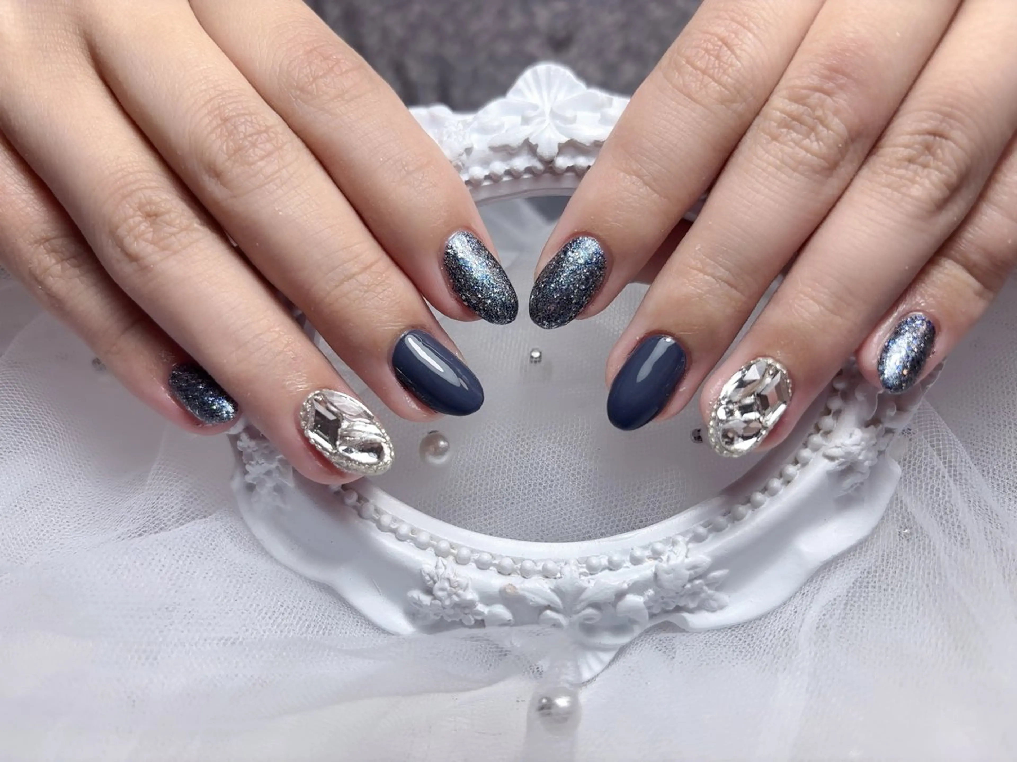 《自爪》２色選べる！埋め尽くし2本🦋ケア込みの写真