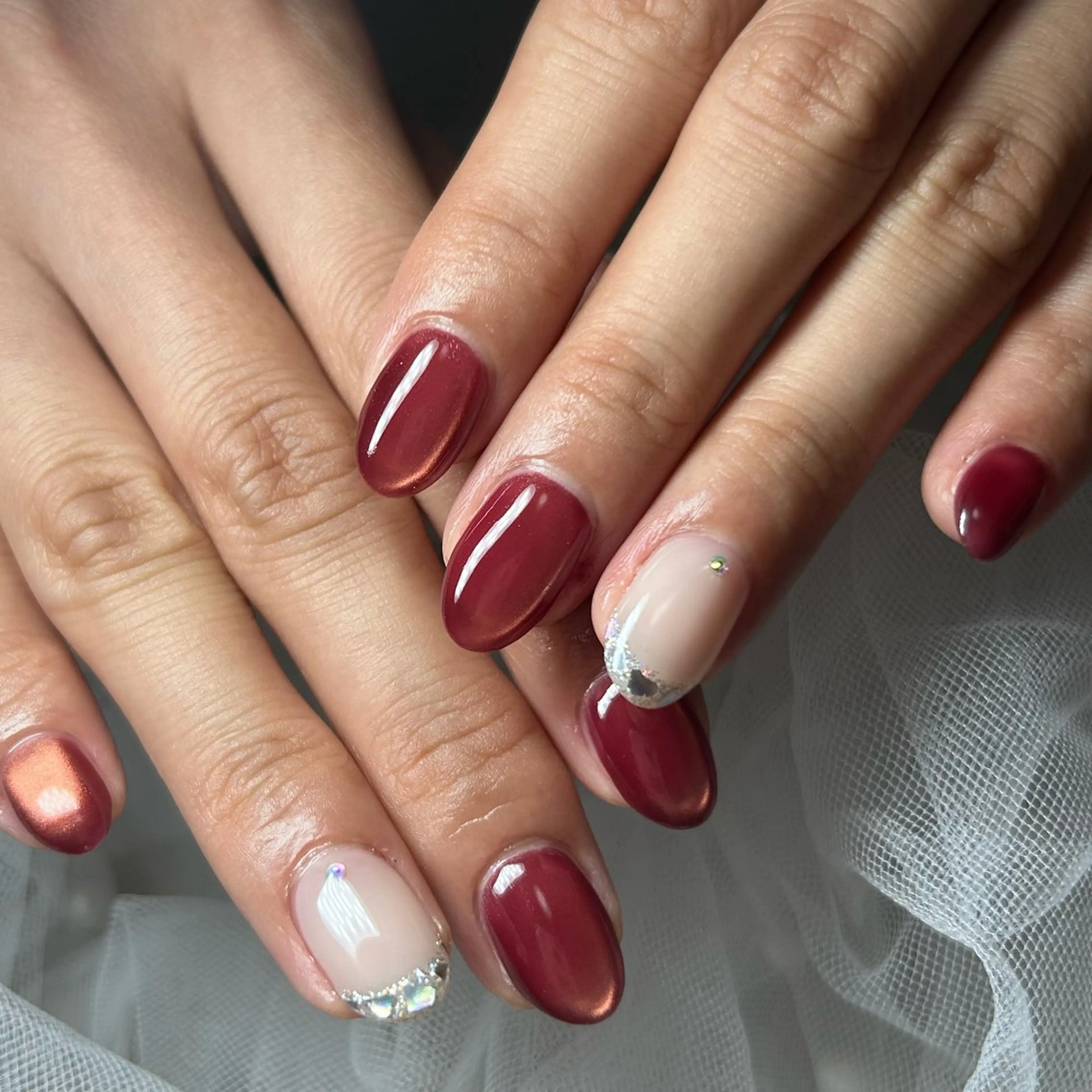 ネイル ハンドネイル Rosy Nailのネイルデザイン