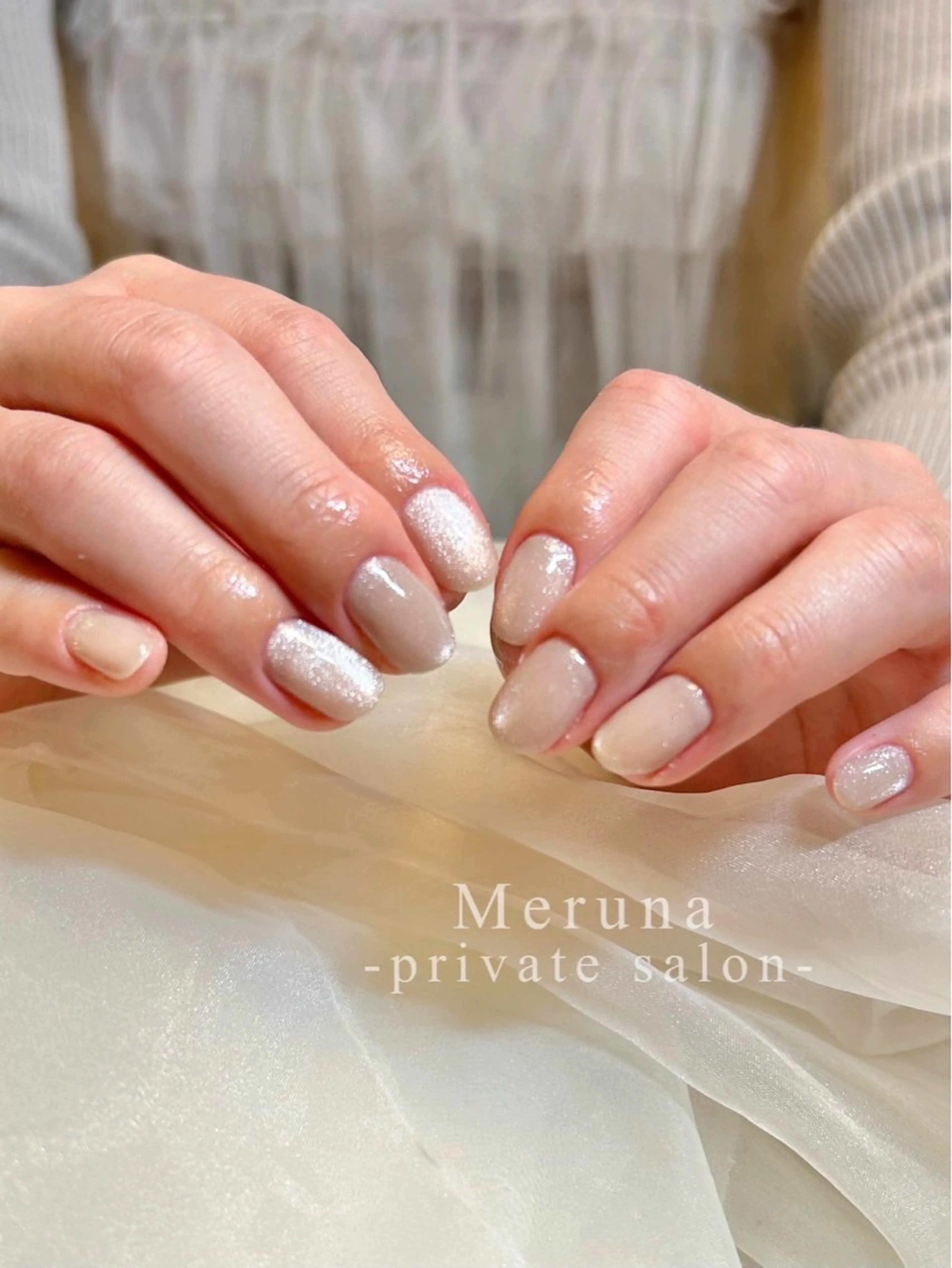 ネイル ハンドネイル Meruna .ﾒﾙｰﾅ.のネイルデザイン