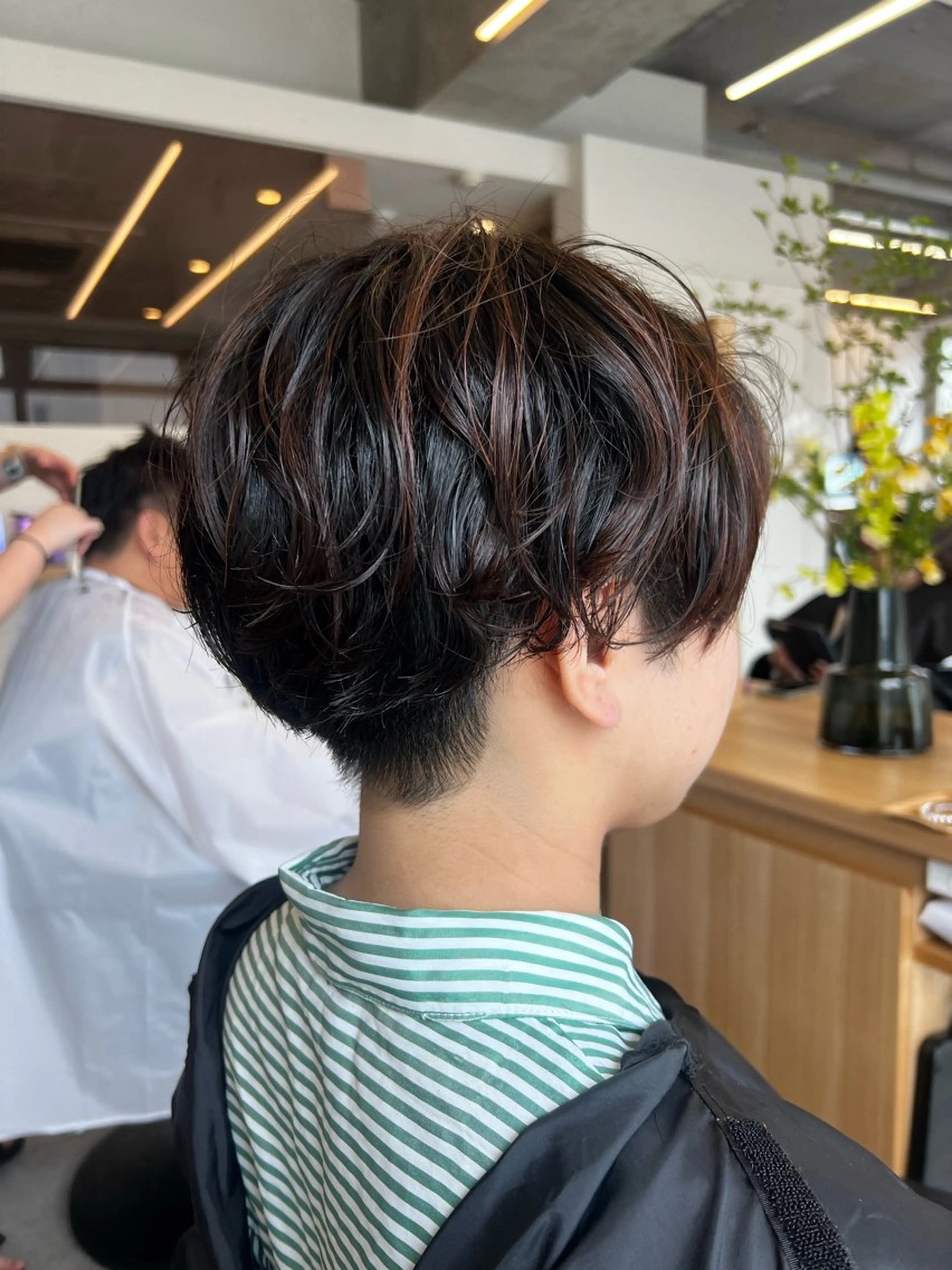 ショート Ore🫧タナカマヤ /柔らかい質感カラーのヘアスタイル