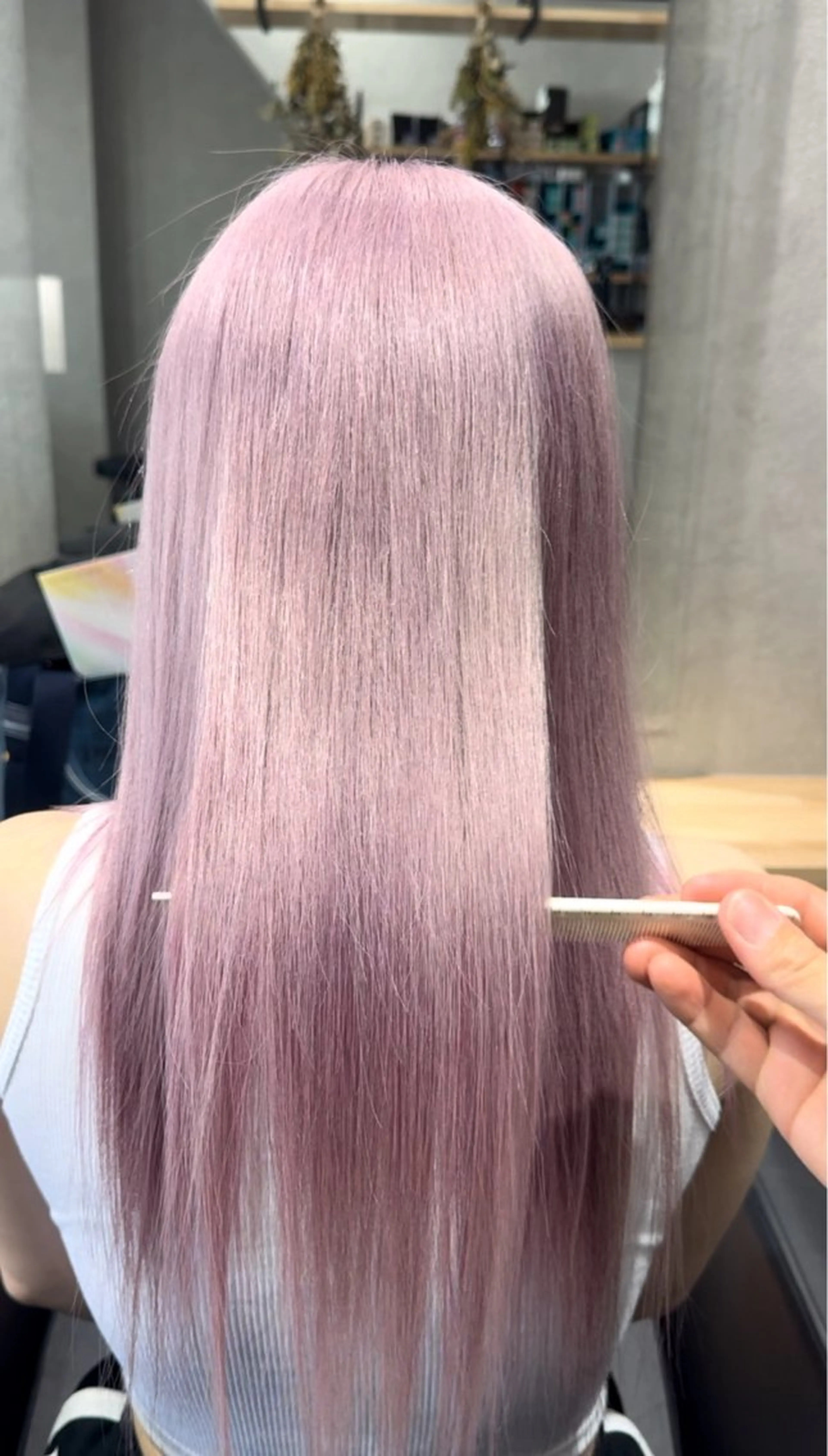 ロング 髪質改善 トリートメント 小森 翔太のヘアスタイル