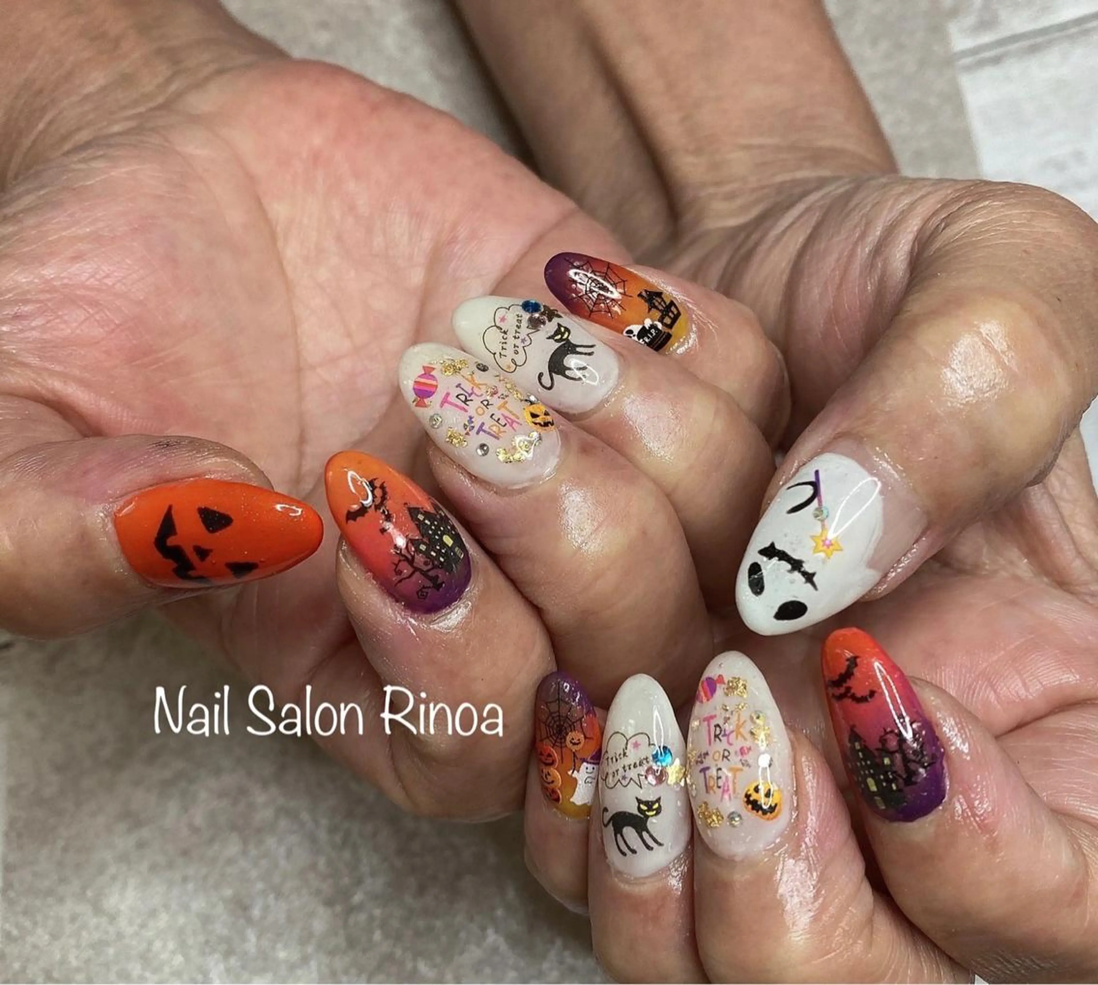 ネイル アートネイル Nail Salon Rinoaのネイルデザイン