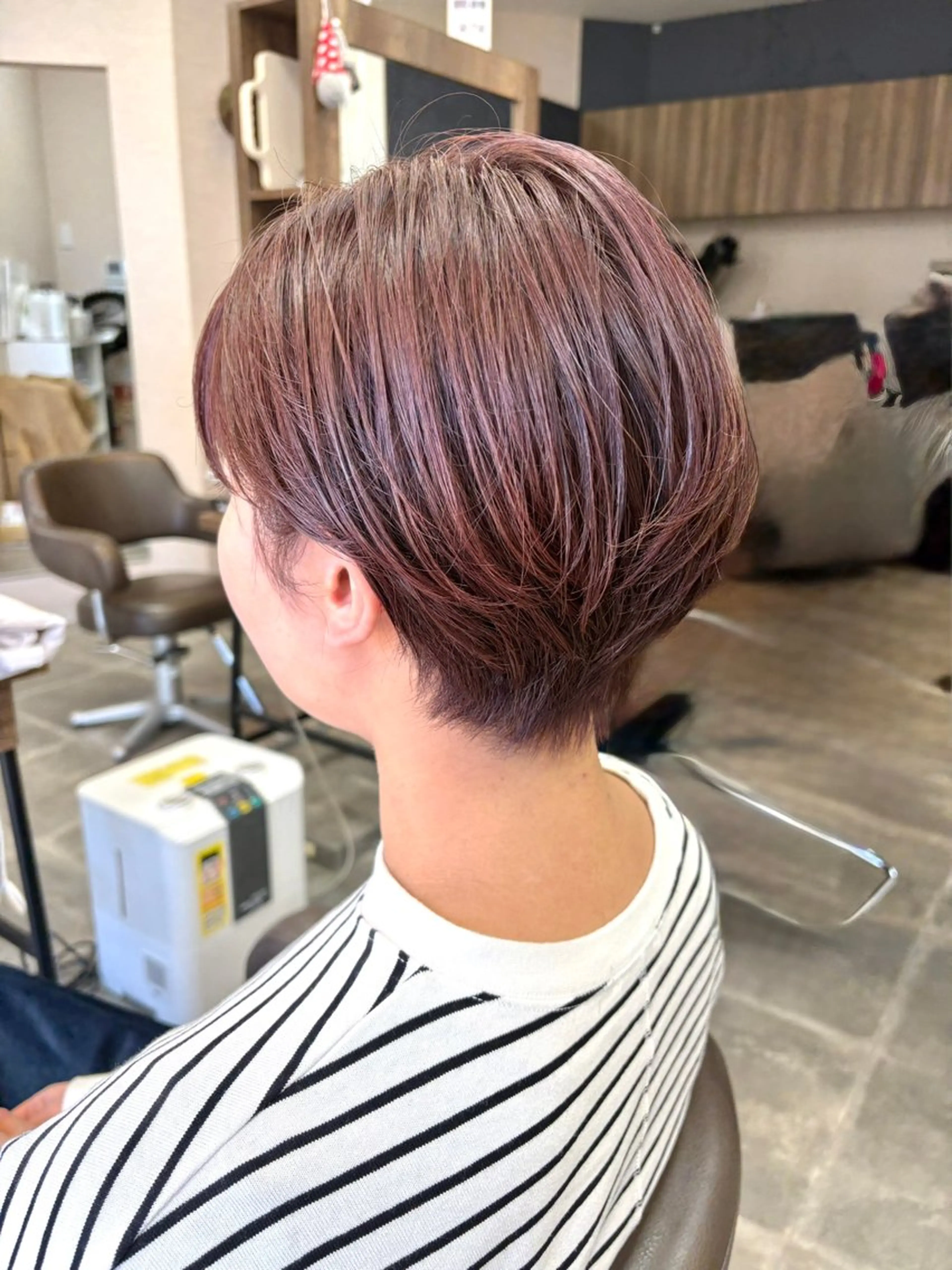 ショート カット ヘアカラー 野崎 由理／髪質改善のヘアスタイル