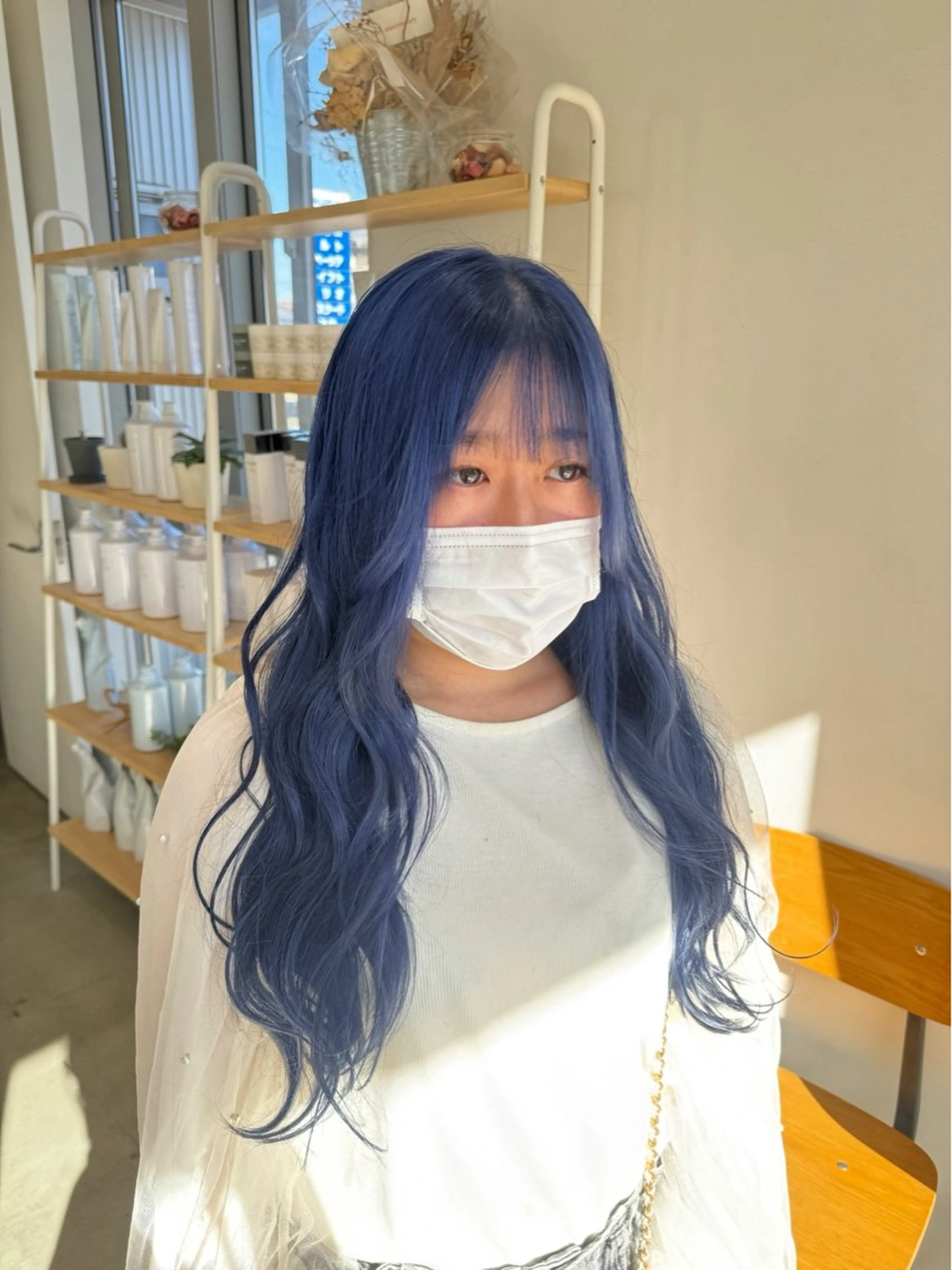 ロング カラー 堀越 美羽のヘアスタイル