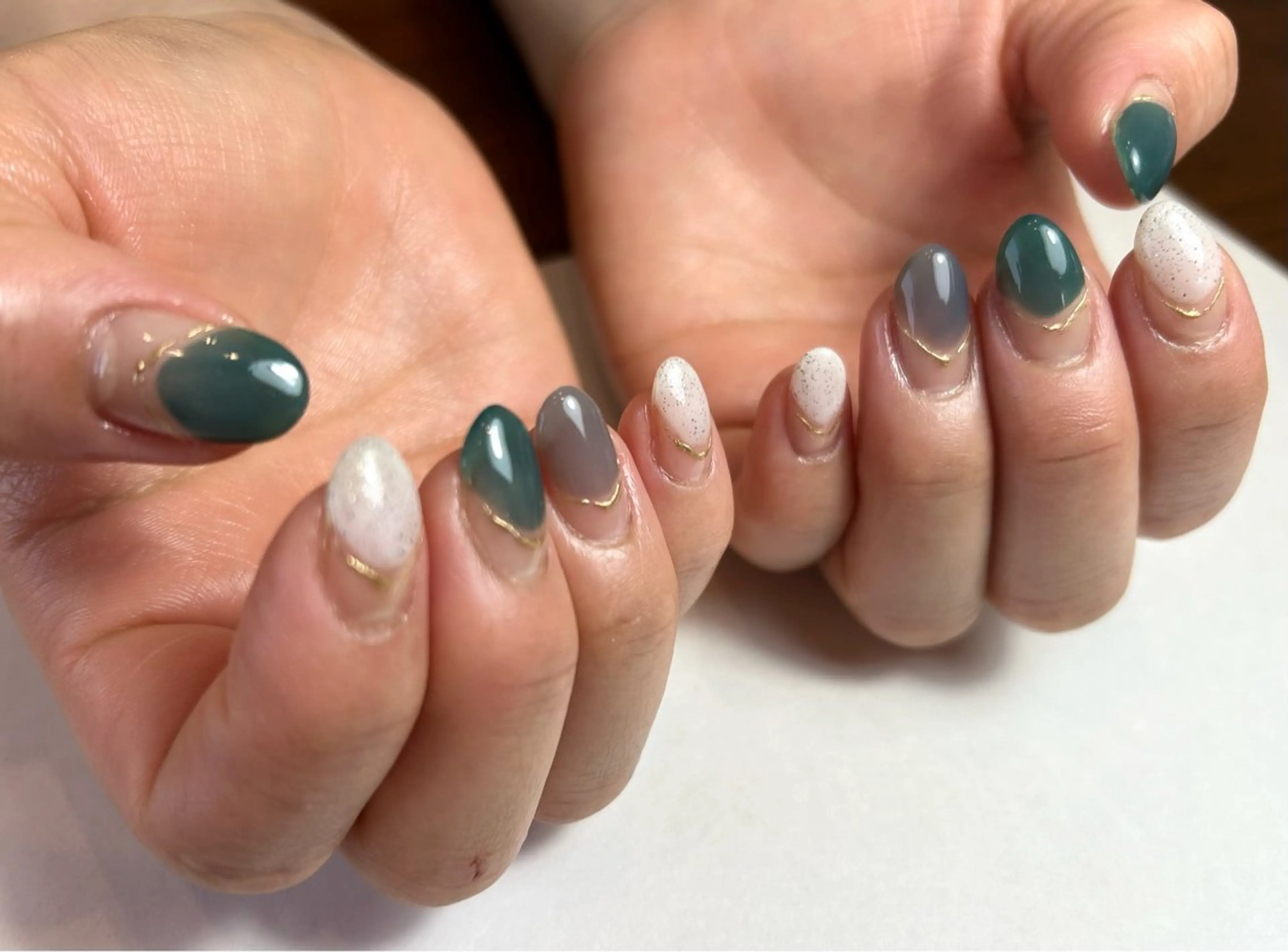 ネイル ハンドネイル le_rire _nailのネイルデザイン