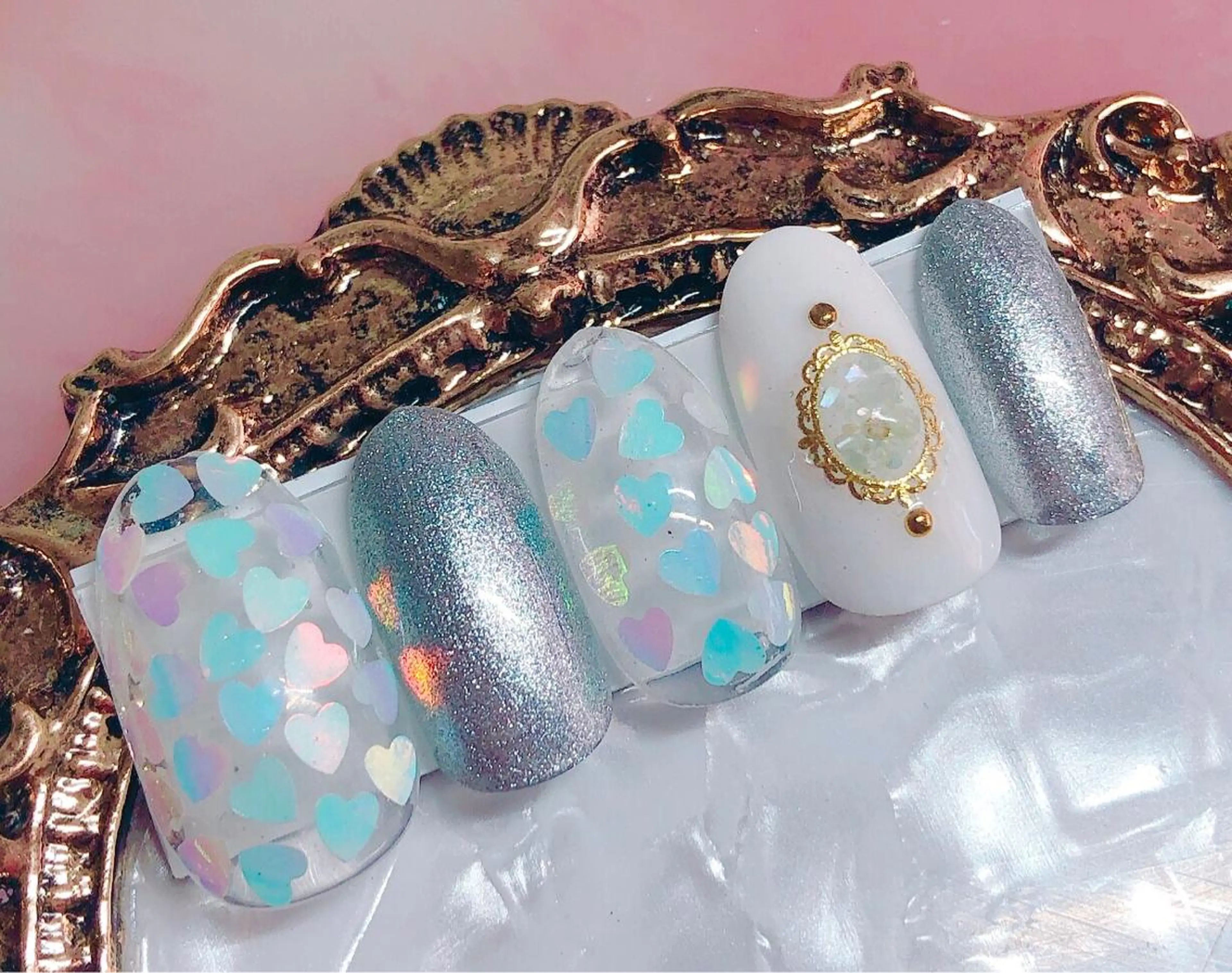 ネイル ハンドネイル CROWN プライベートサロンのネイルデザイン