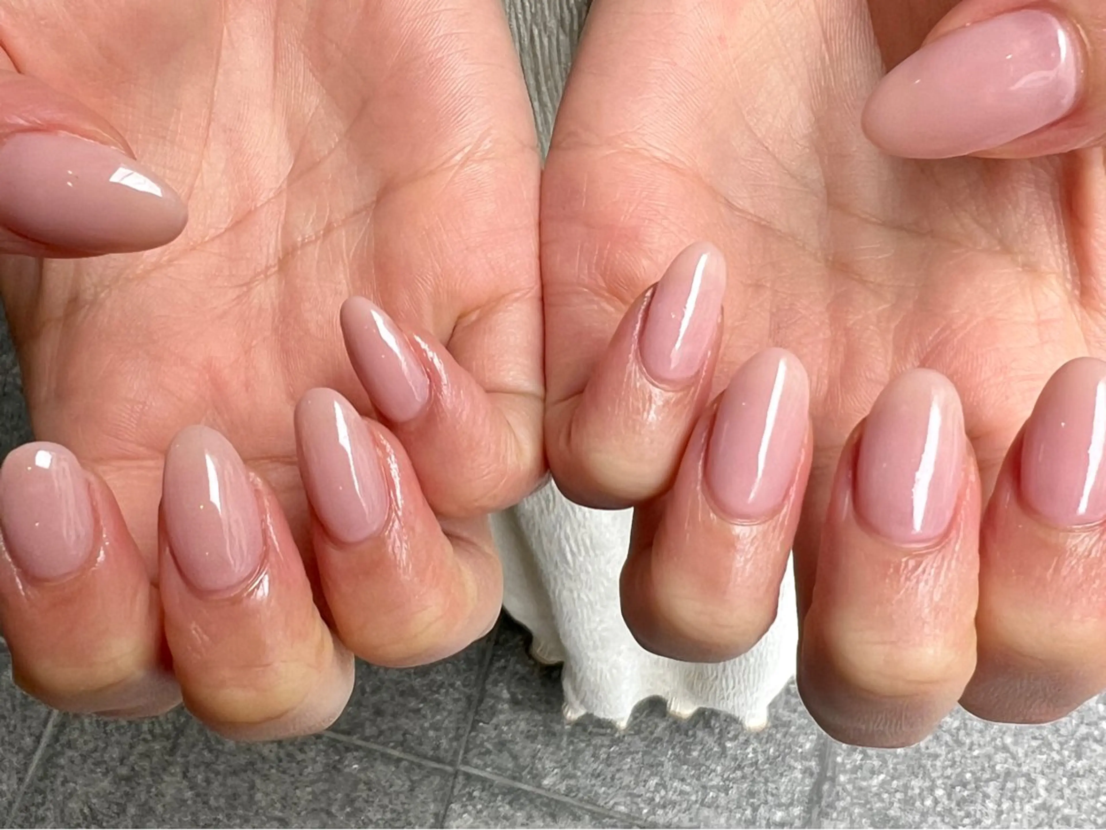 ネイル ワンカラーネイル 春ネイル 【池袋】nuts nail なつみのネイルデザイン