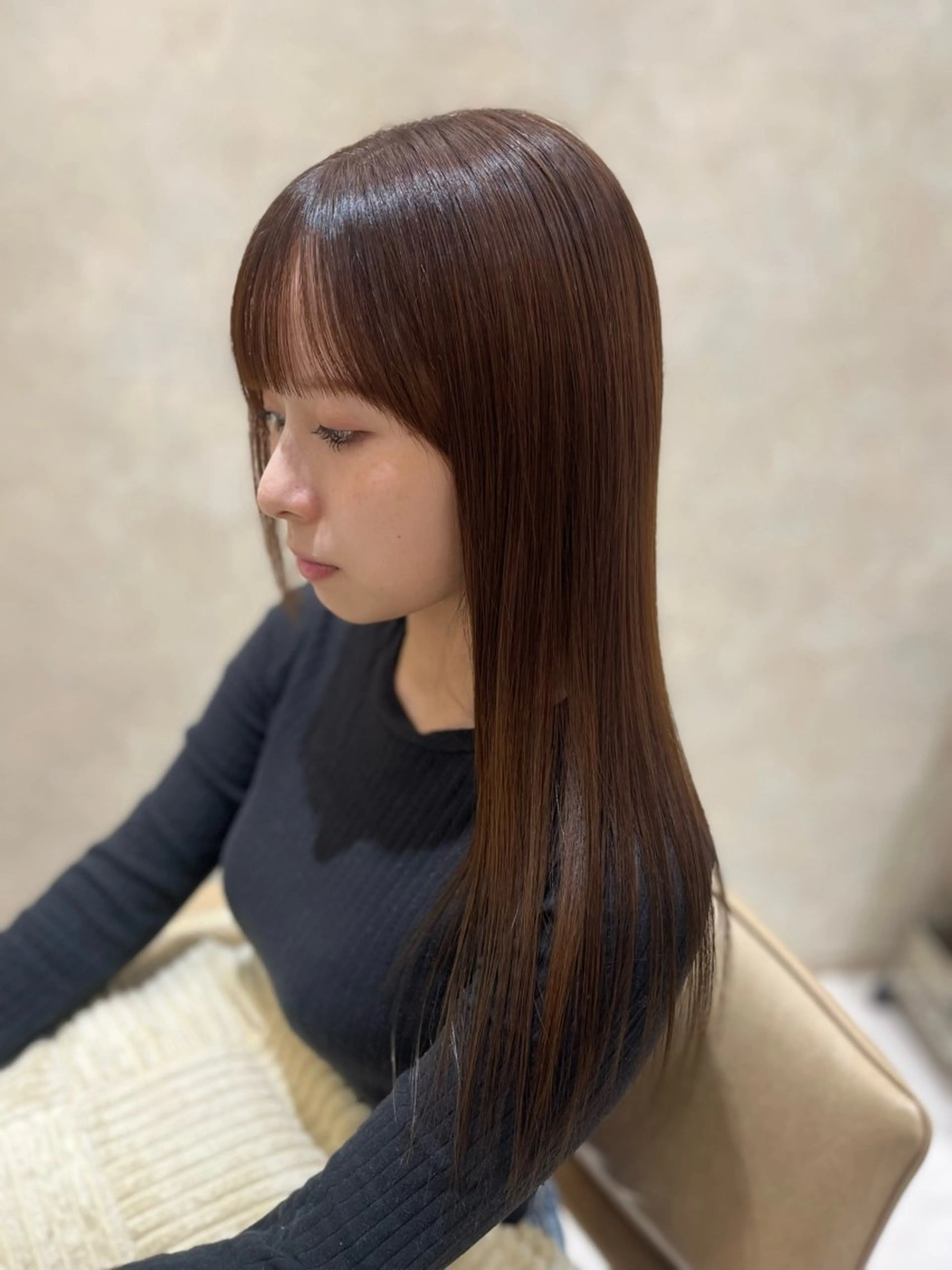 ロング カット トリートメント nao🎀zina 透明感/艶髪のヘアスタイル