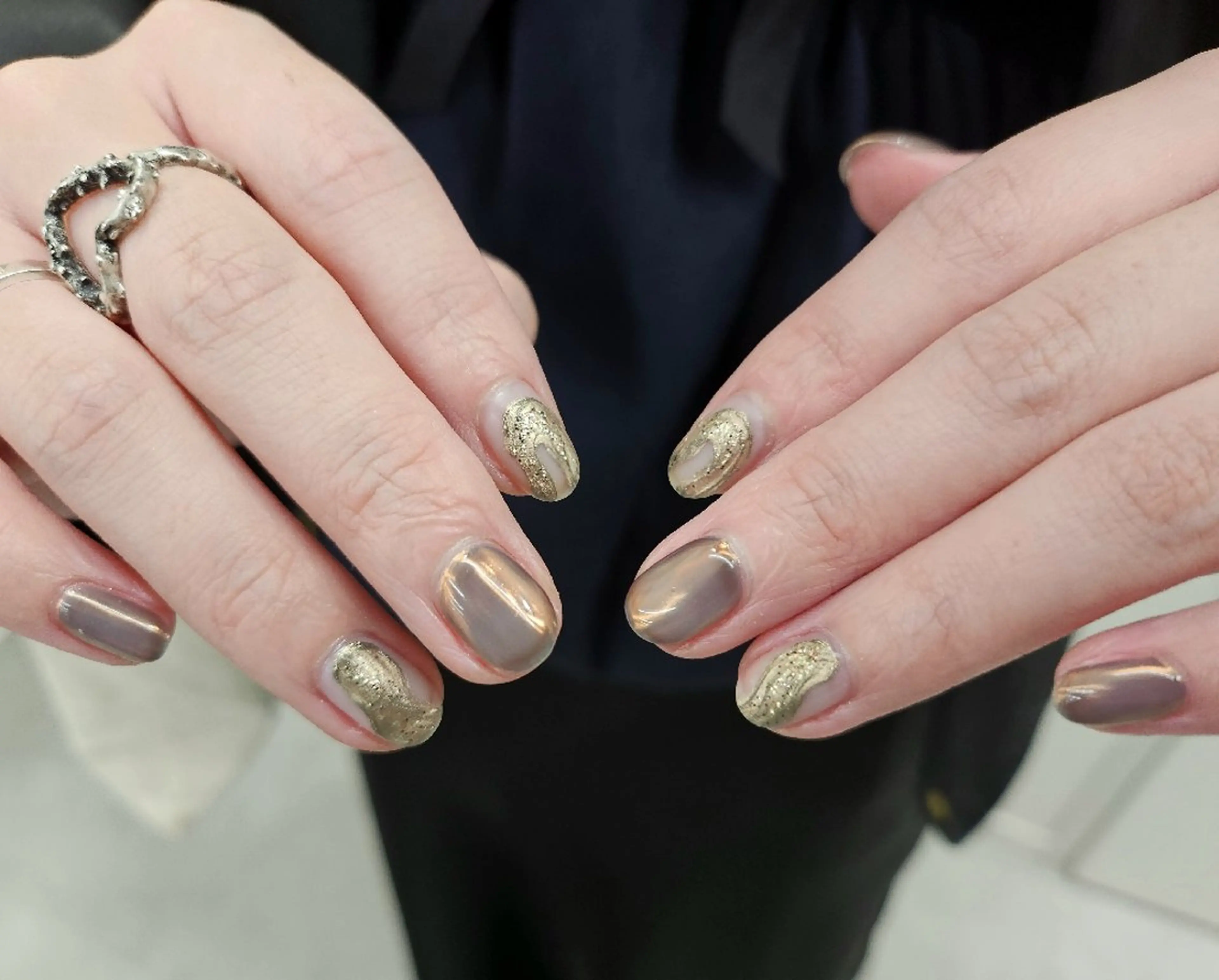 ネイル ジェルネイル ニュアンスネイル パラジェル シンプルネイル ハンドネイル puku nail 🌼kazu🌼のネイルデザイン