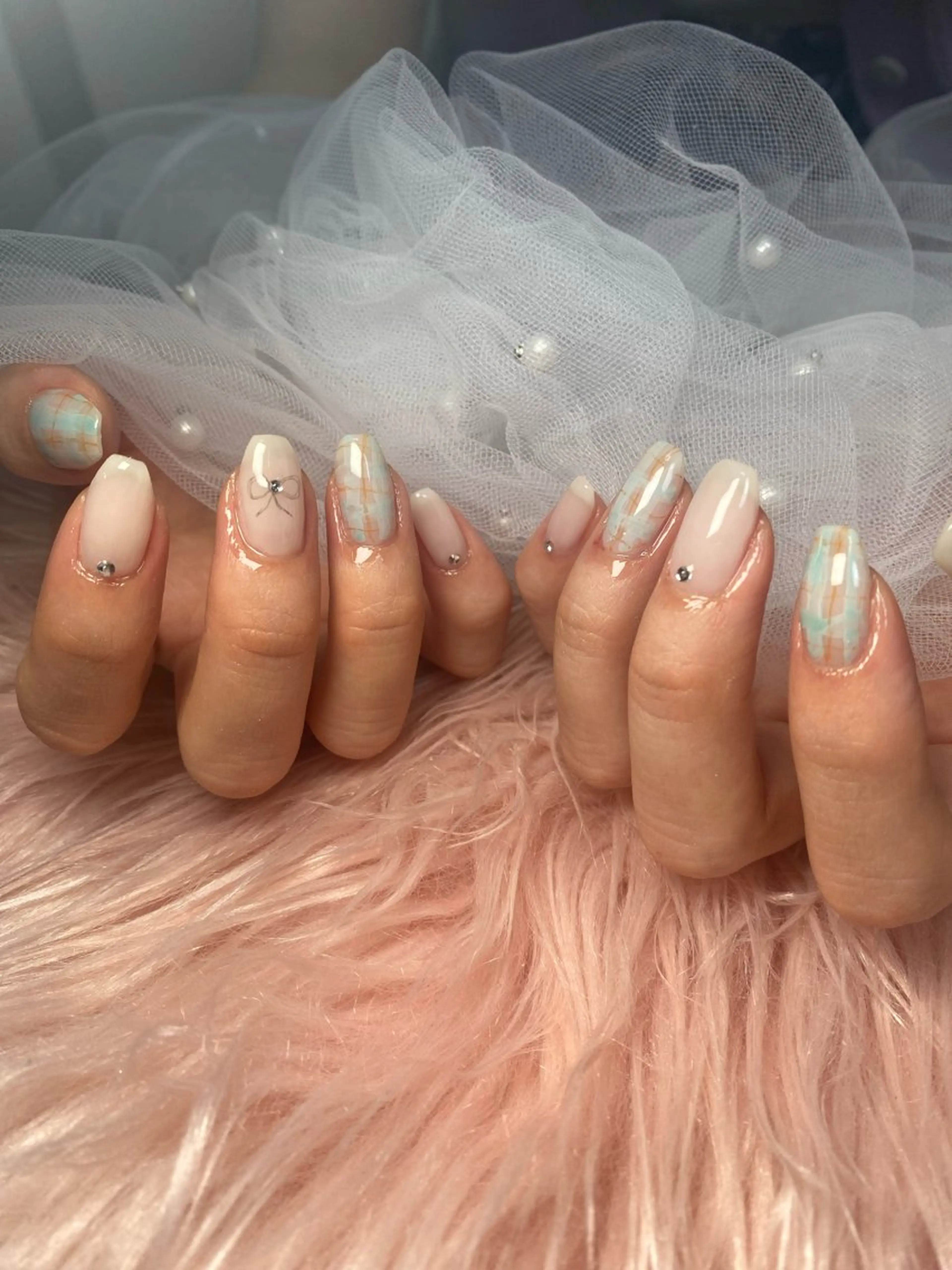 ネイル ハンドネイル mille feuilleのネイルデザイン