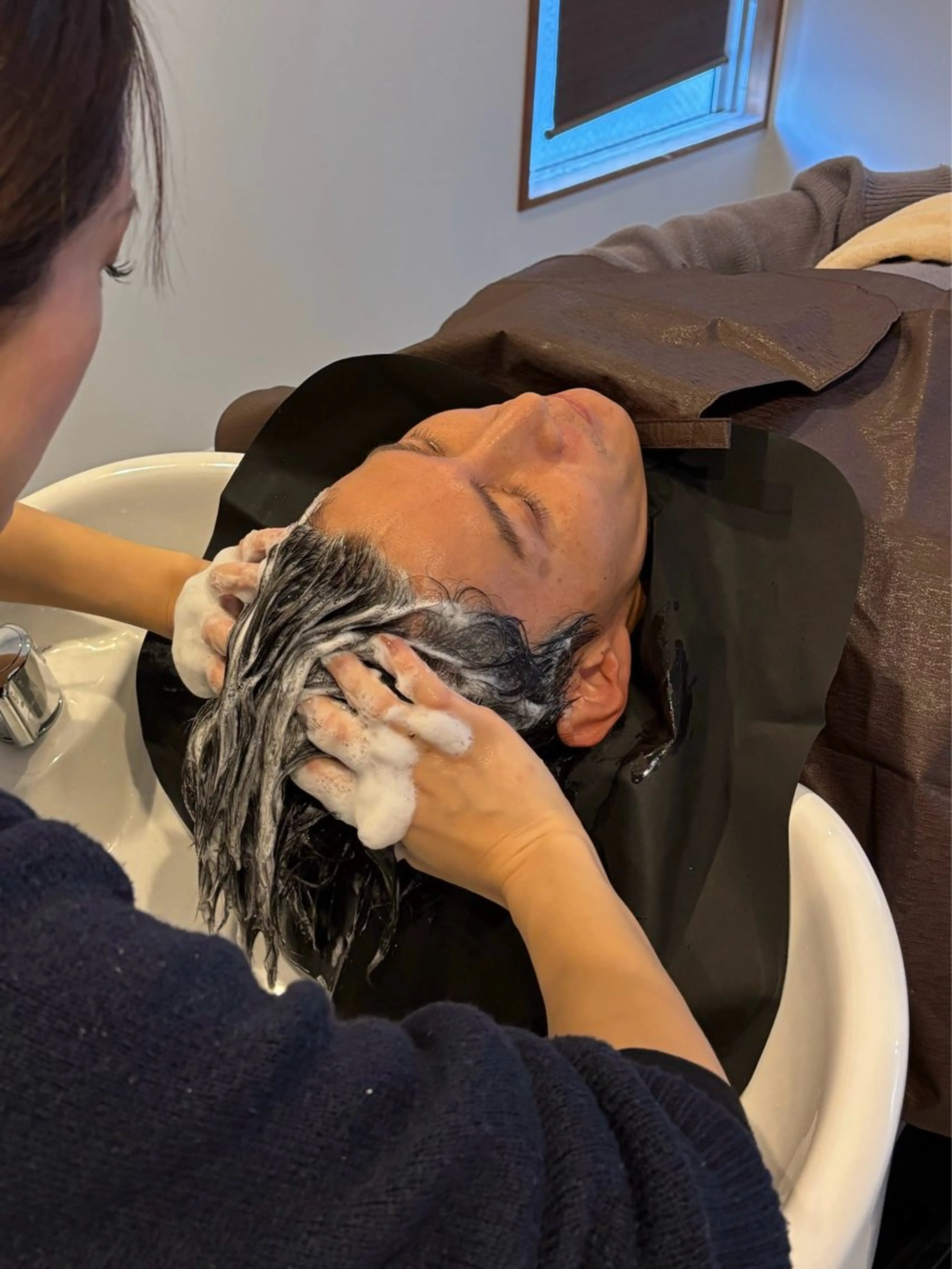 【メンズ限定】アロマウェットヘッドスパ７０分の写真