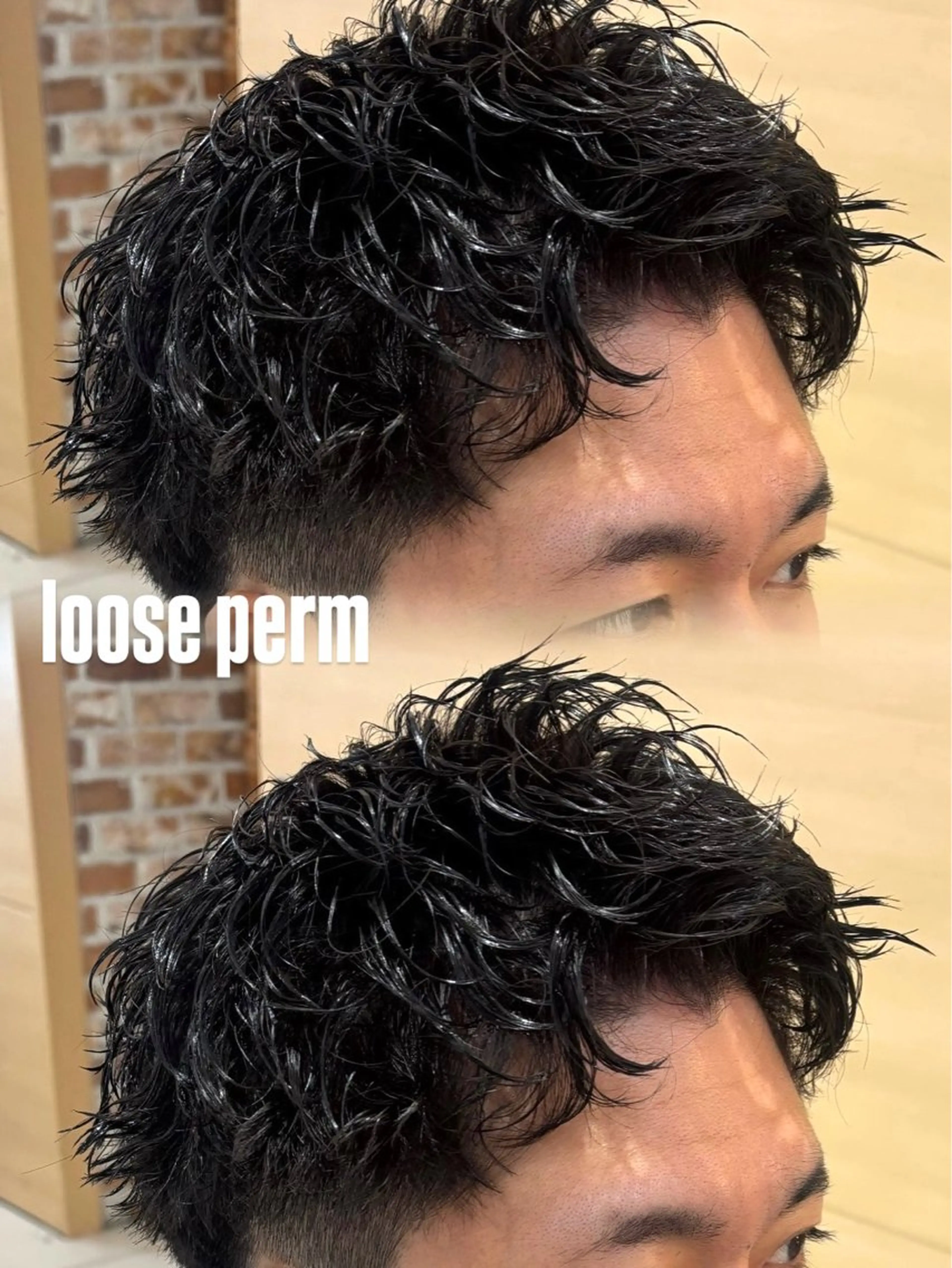 パーマ メンズ 💈メンズパーマ カラー💈momoのヘアスタイル