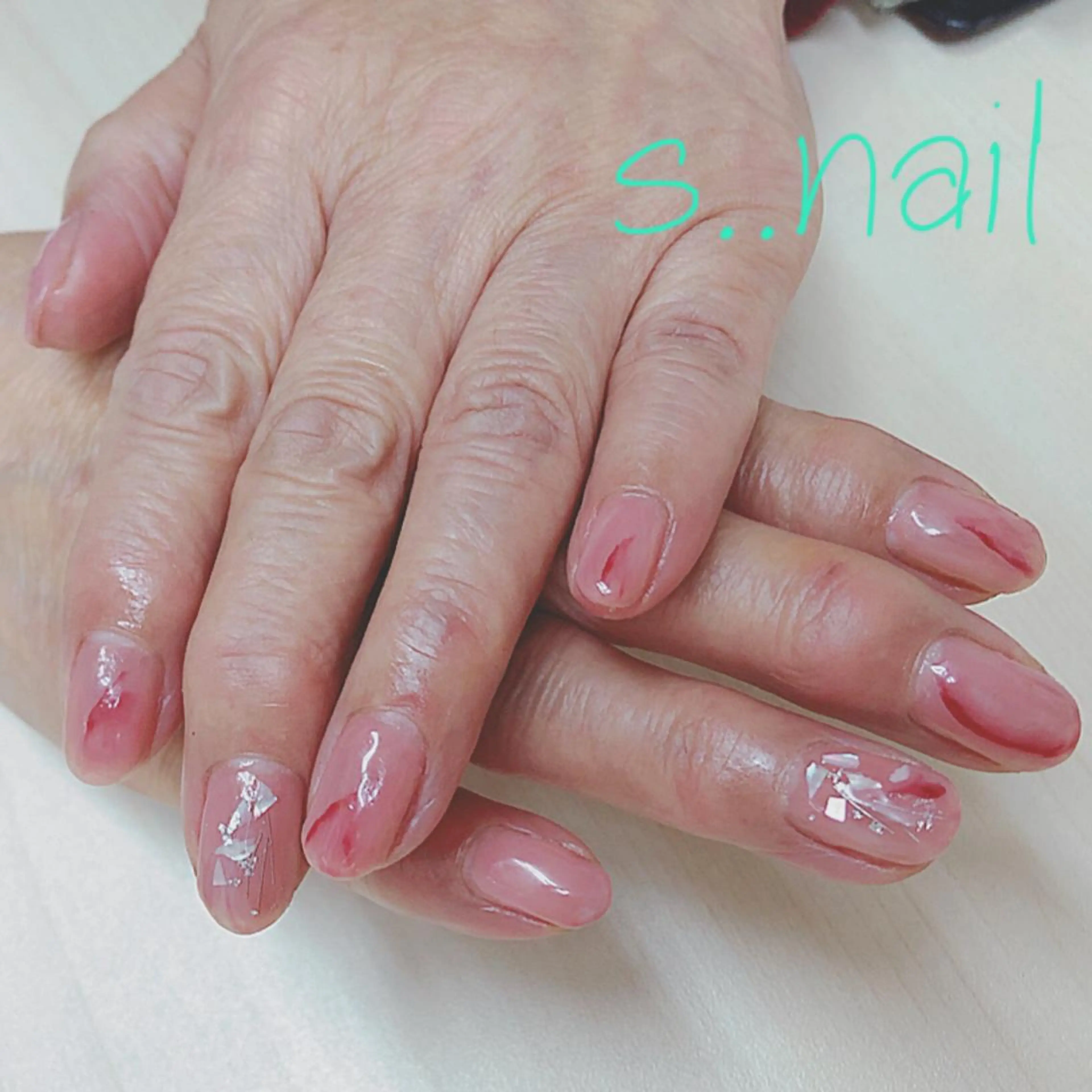 ネイル ニュアンスネイル 春ネイル ハンドネイル フットネイル s..nail / MORITAのネイルデザイン