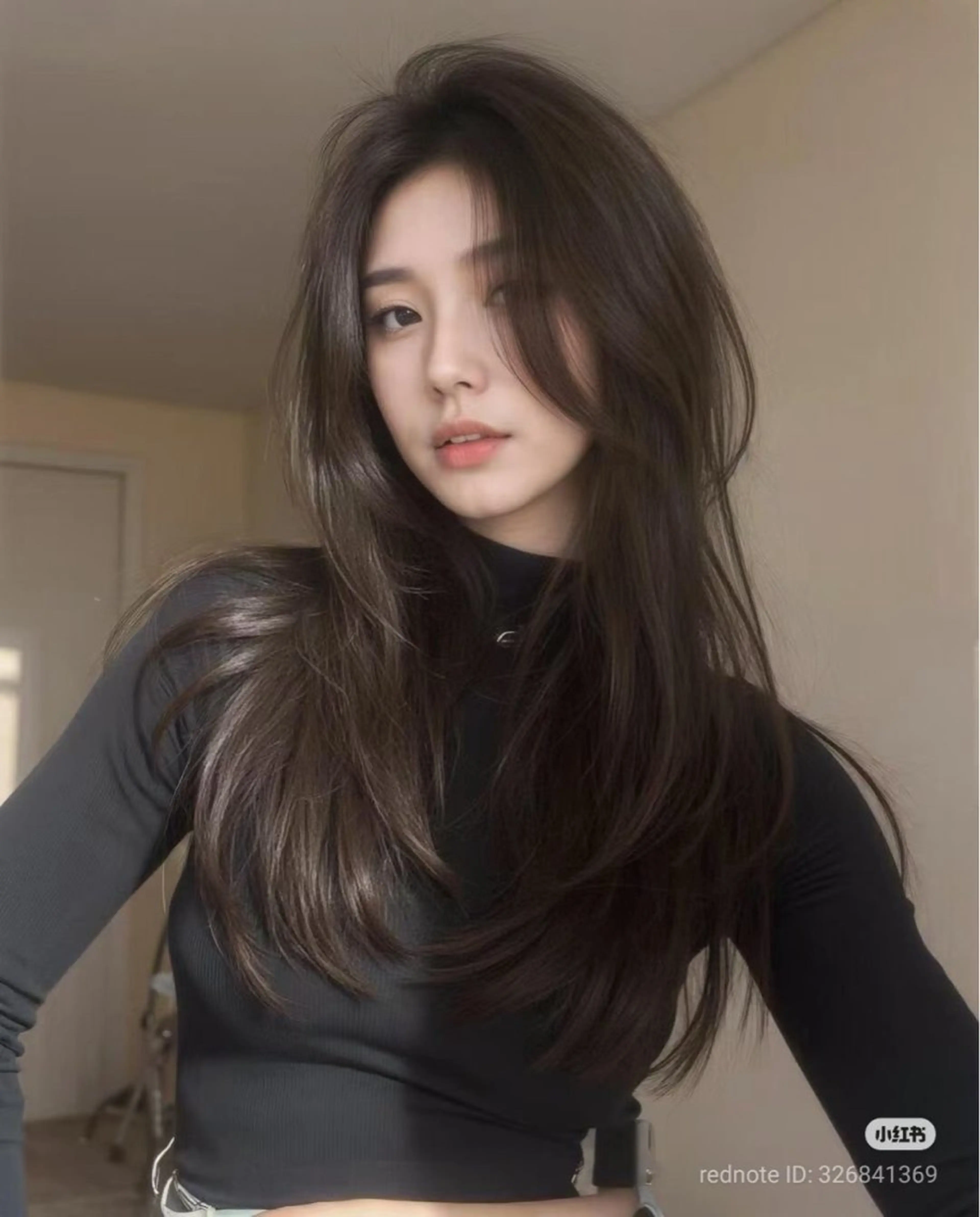 セミロング カラー レイヤー✂︎赤み消し 髪質改善/井上健太のヘアスタイル