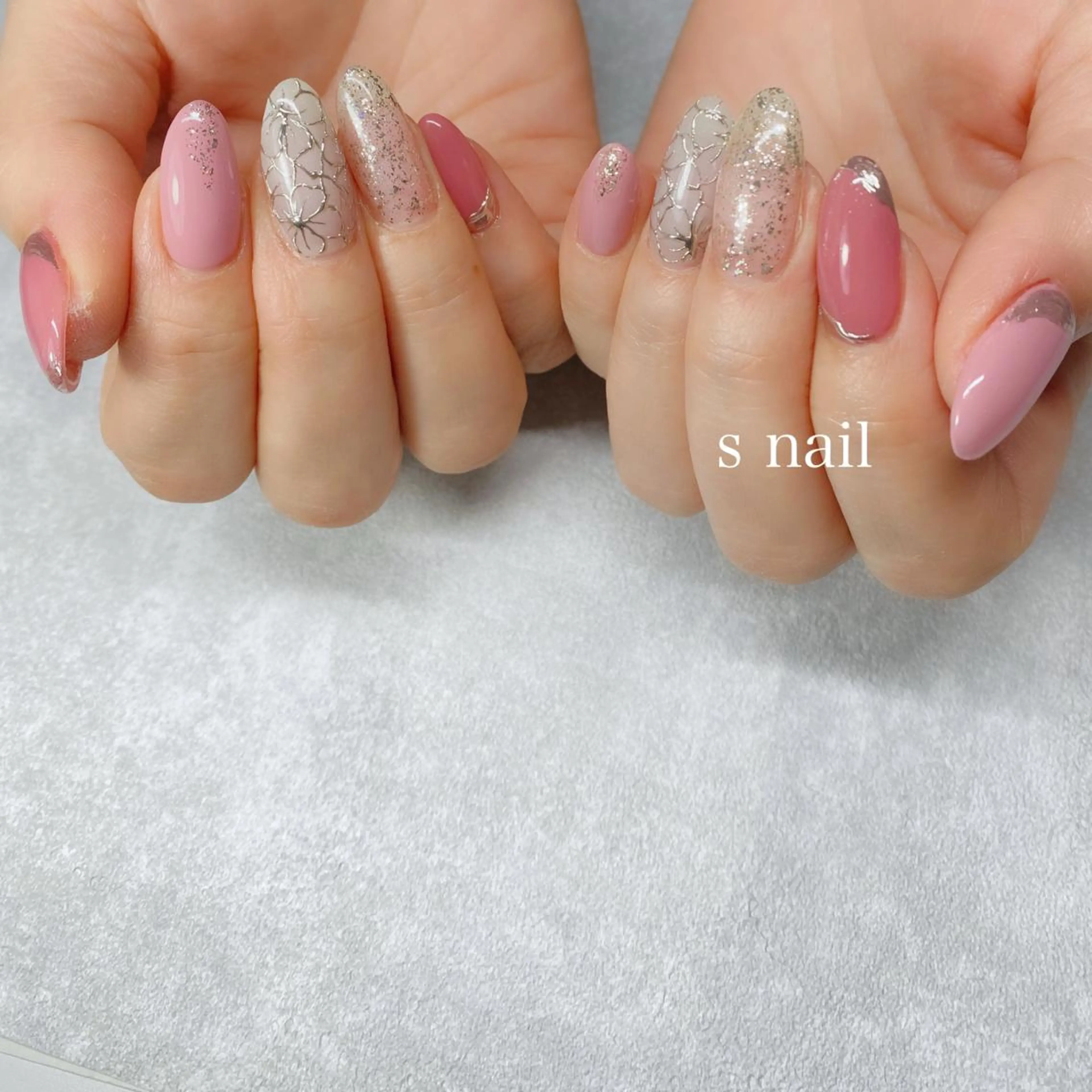 ネイル アートネイル ハンドネイル s nail さとよしみゆきのネイルデザイン