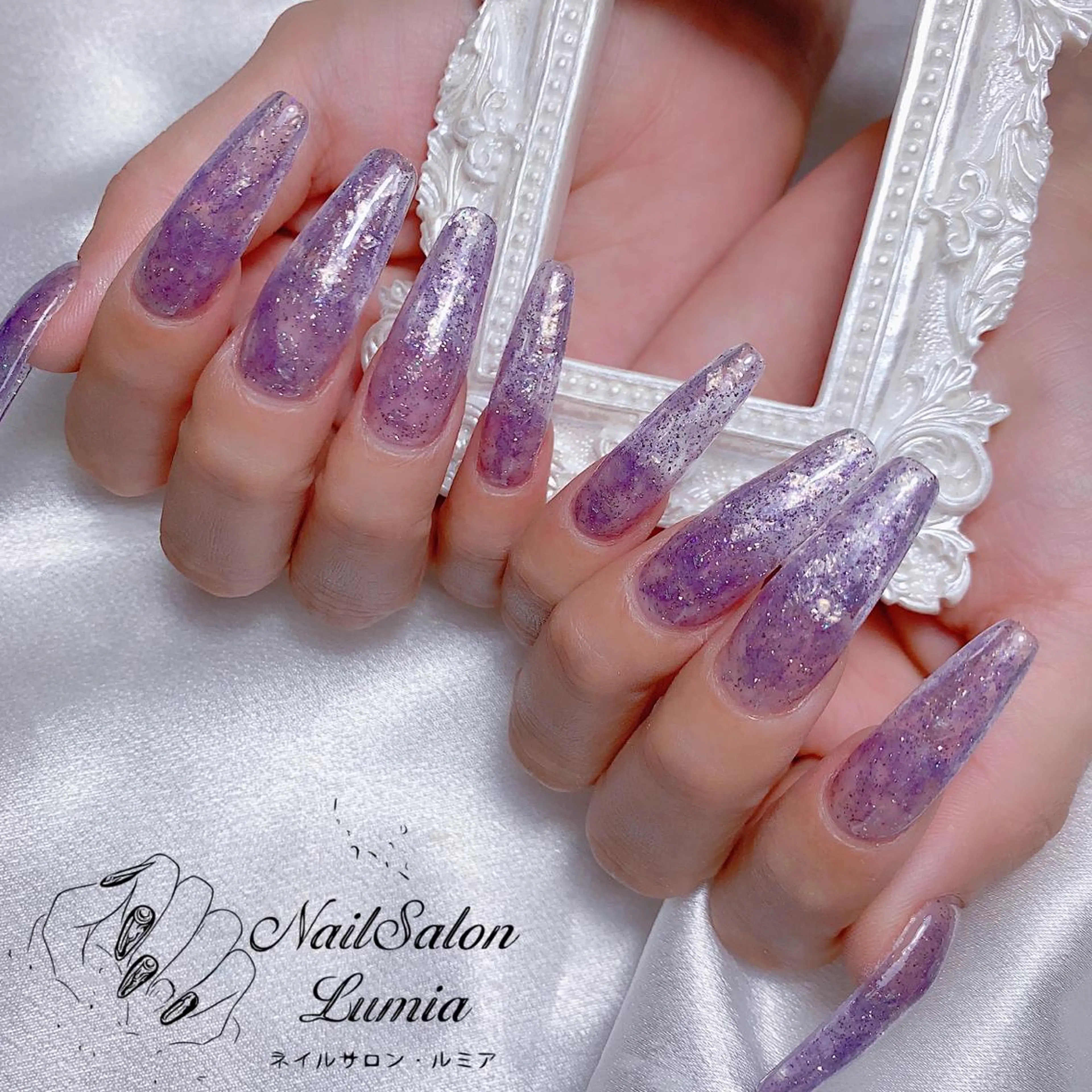 ネイル ハンドネイル ネイルサロン ルミア Lumia 店長のネイルデザイン
