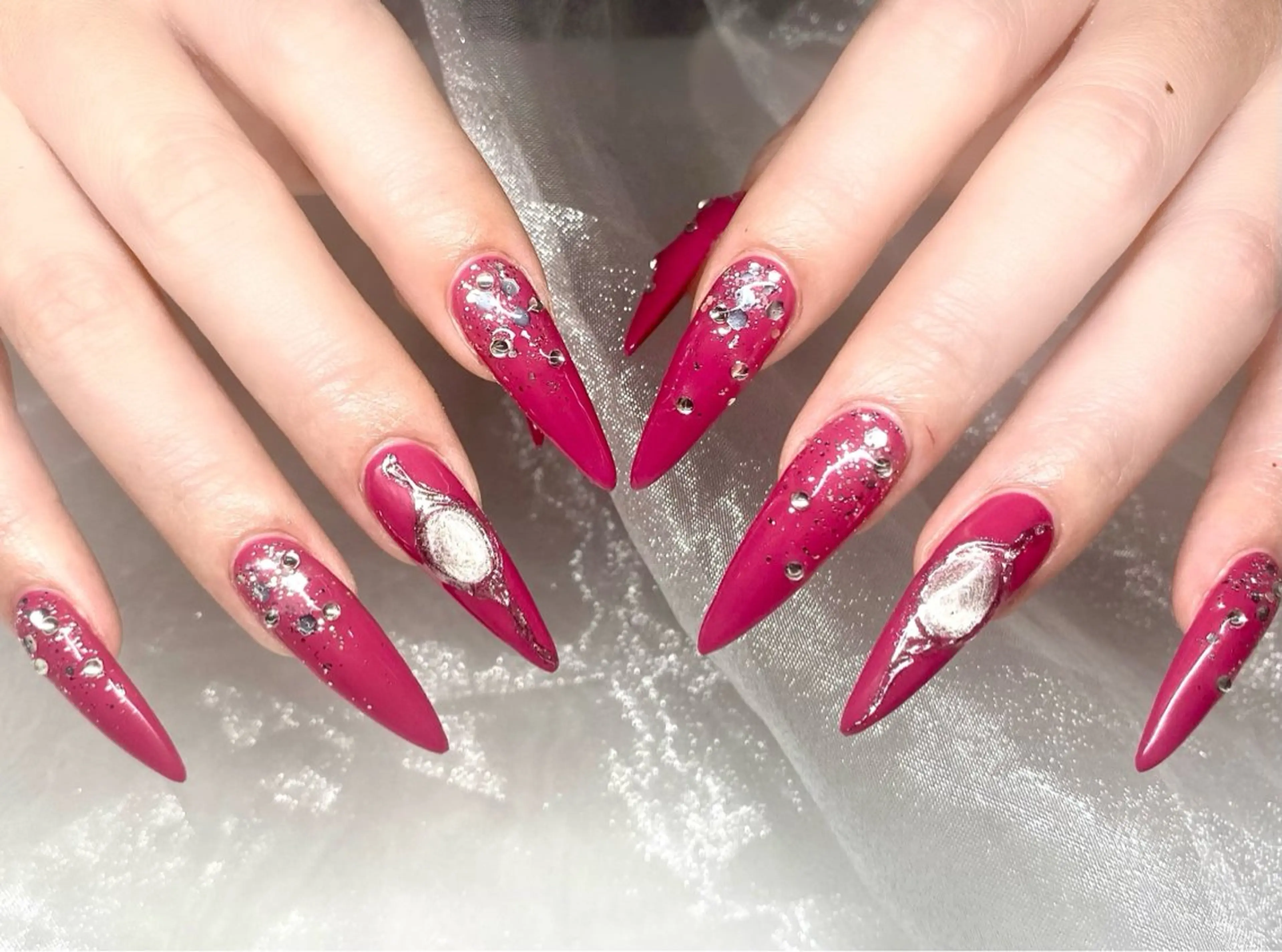 ネイル 長さ出し ハンドネイル ハンドケア Hi beauty 渋谷のネイルデザイン