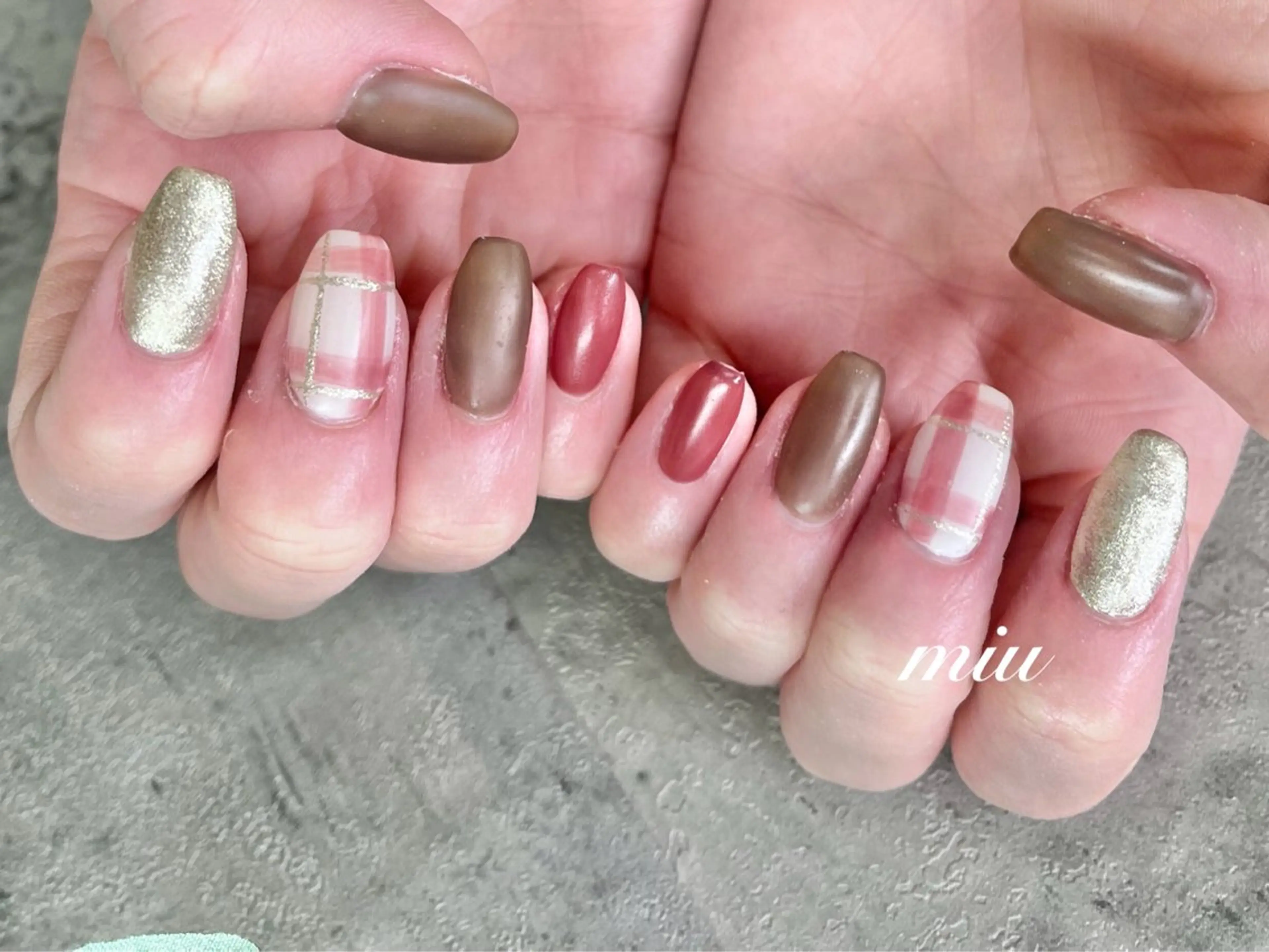ネイル ハンドネイル miu nail 🐾mihoのネイルデザイン