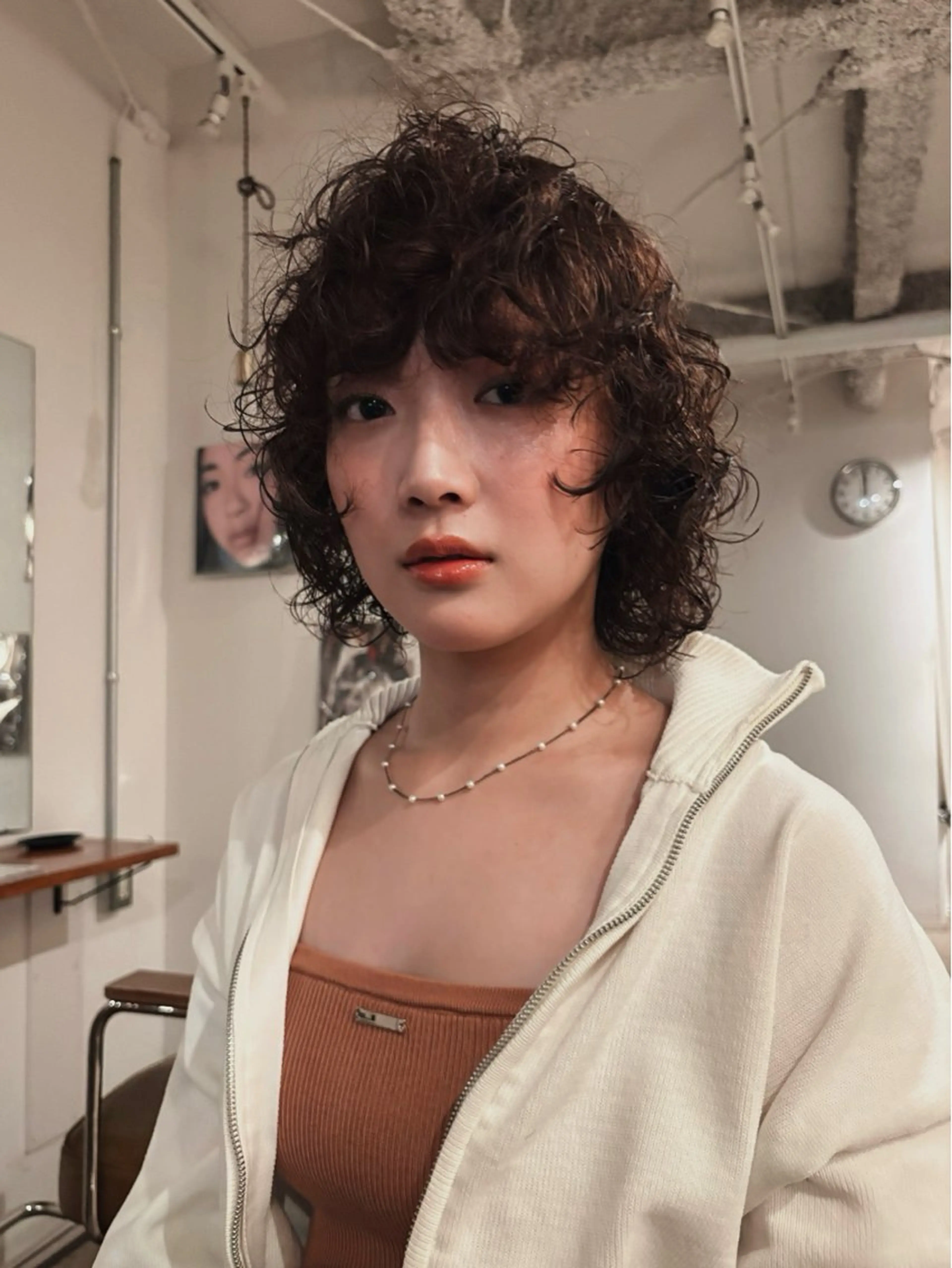 ミディアム ミディアムパーマ ボブ 梅田/中崎町/パーマ TAIYOのヘアスタイル