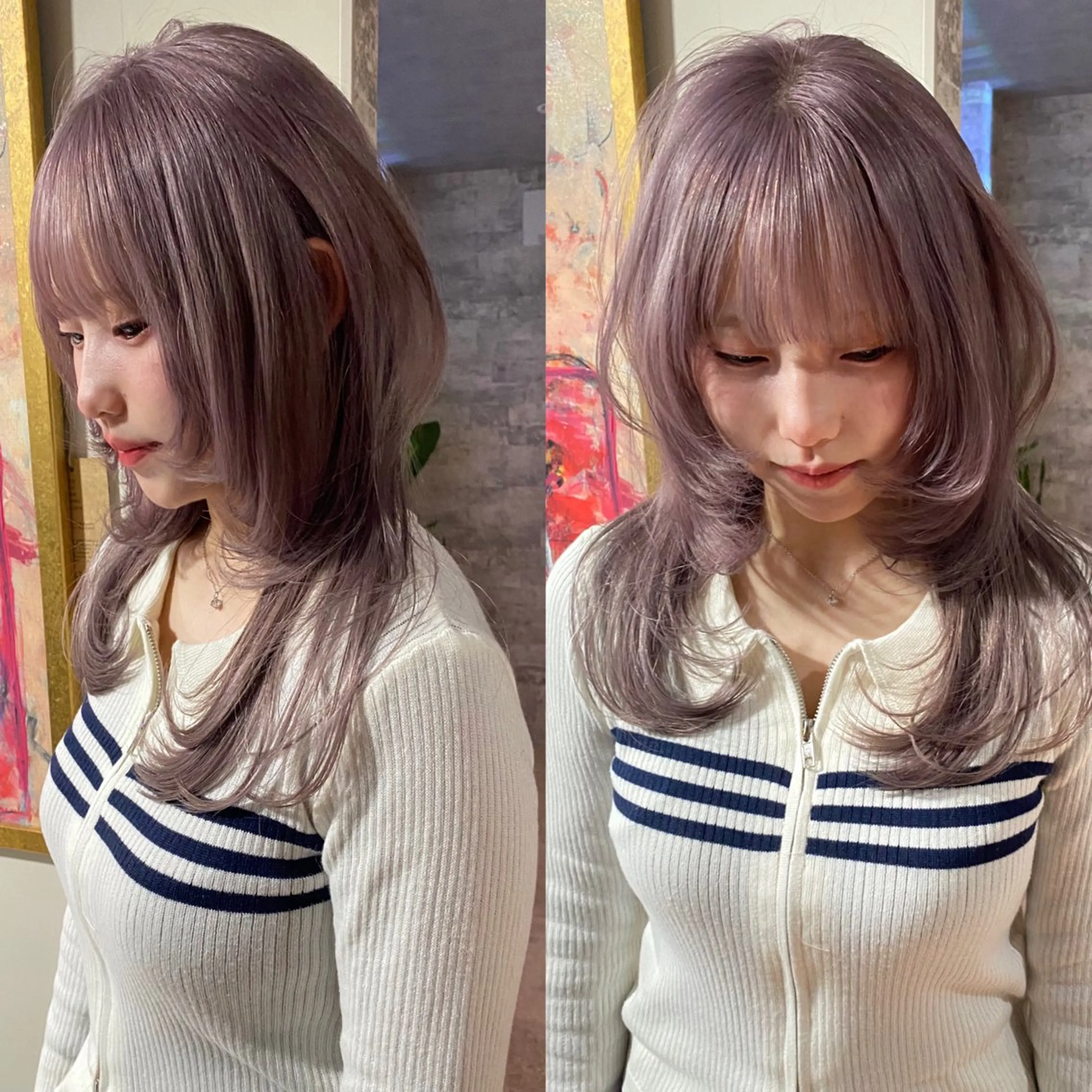 ロング カラー mai / linoah˚✧のヘアスタイル