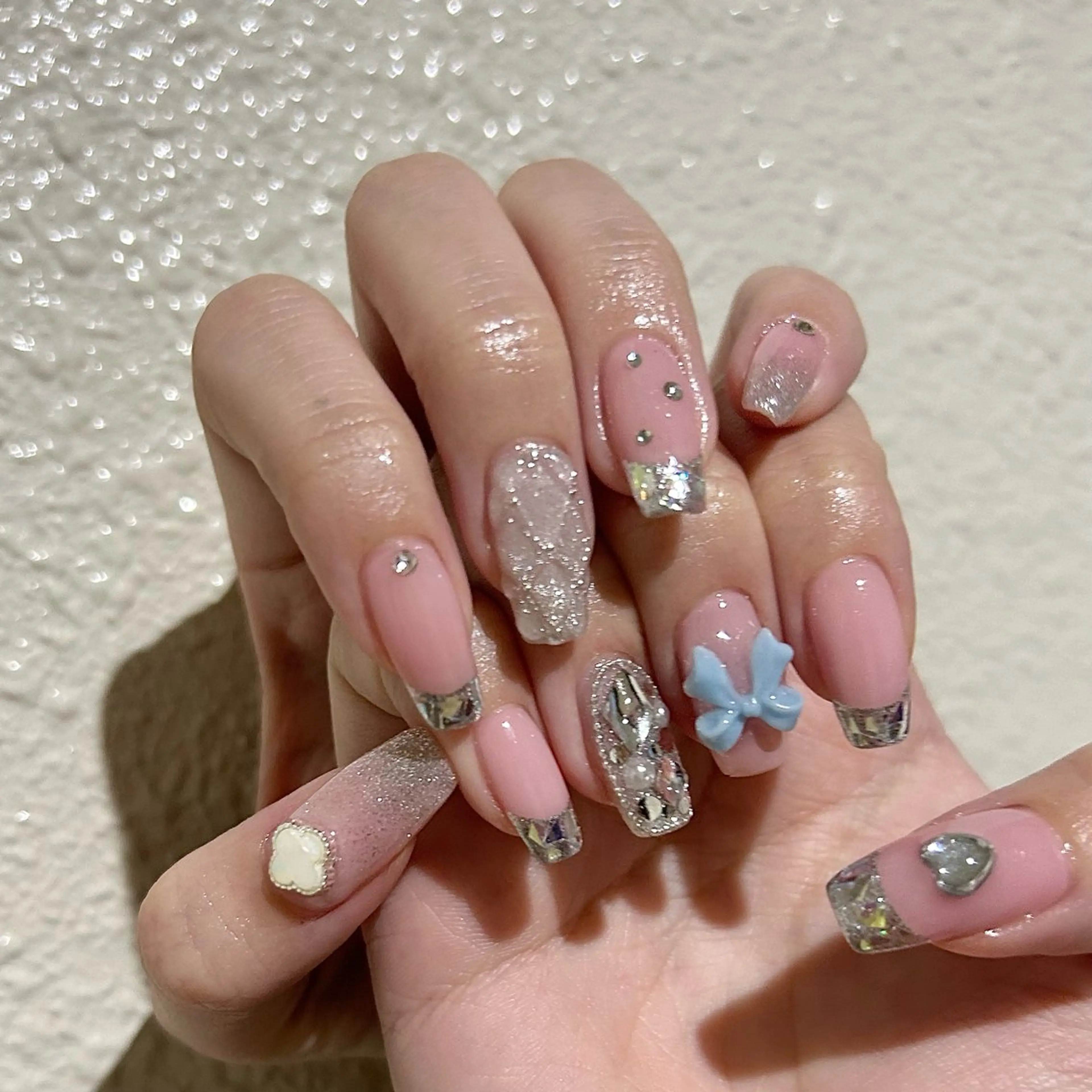 ネイル パラあり！フィルイン 美フォルムのネイルデザイン