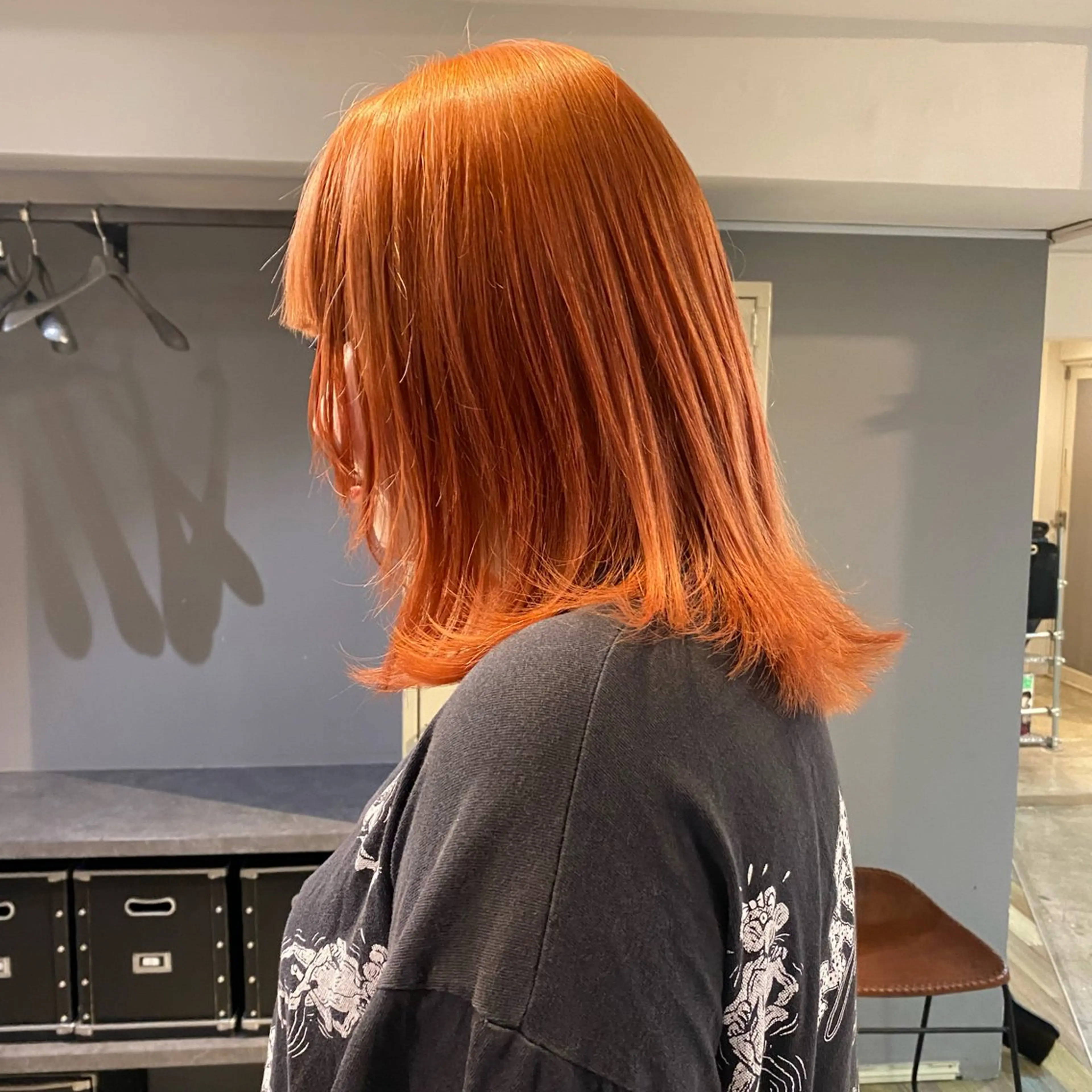 ミディアム カラー ヘアカラー ブリーチなしベージュ カラー✨Takeのヘアスタイル