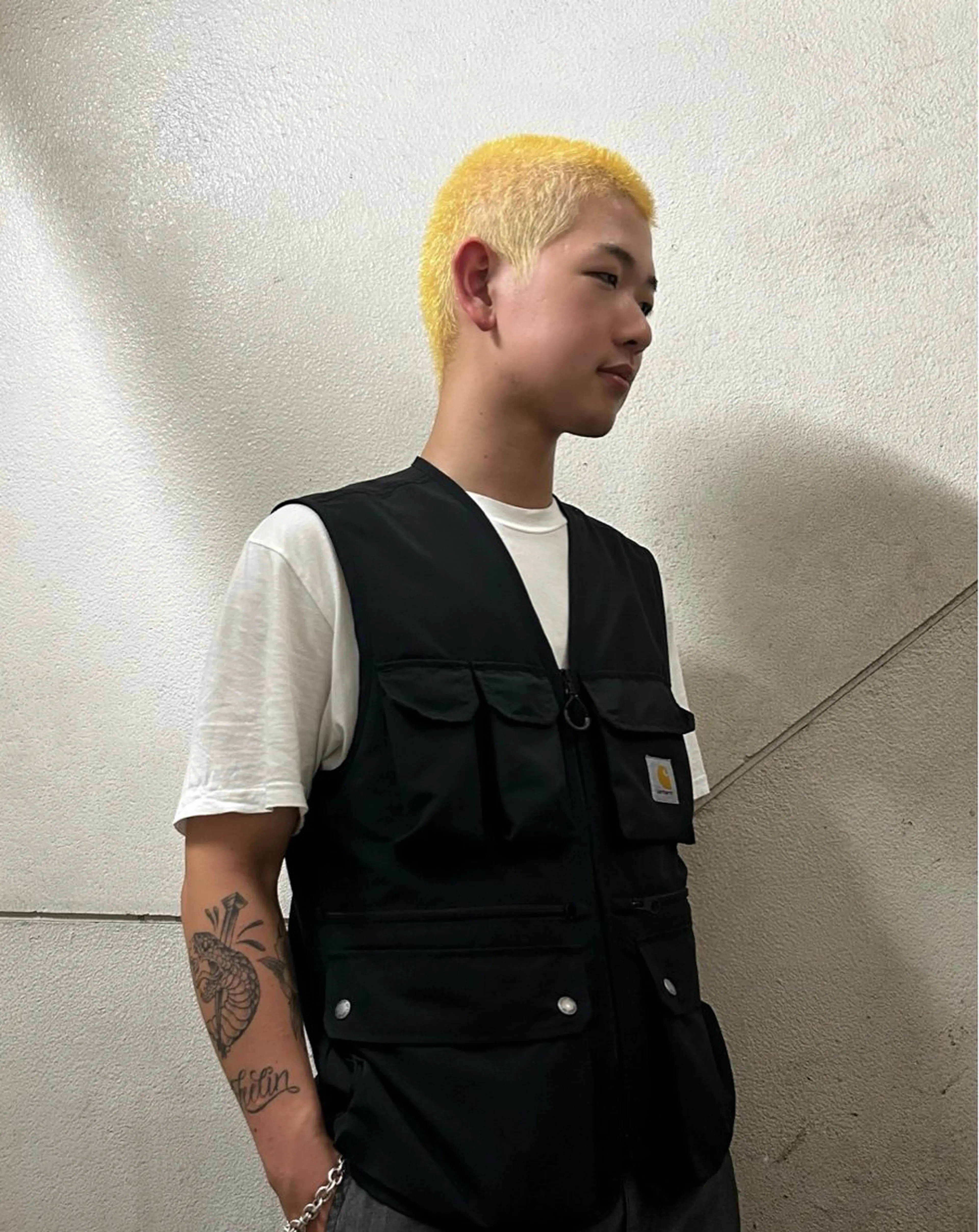 メンズ ヘアカラー 真愛 /UMMのヘアスタイル