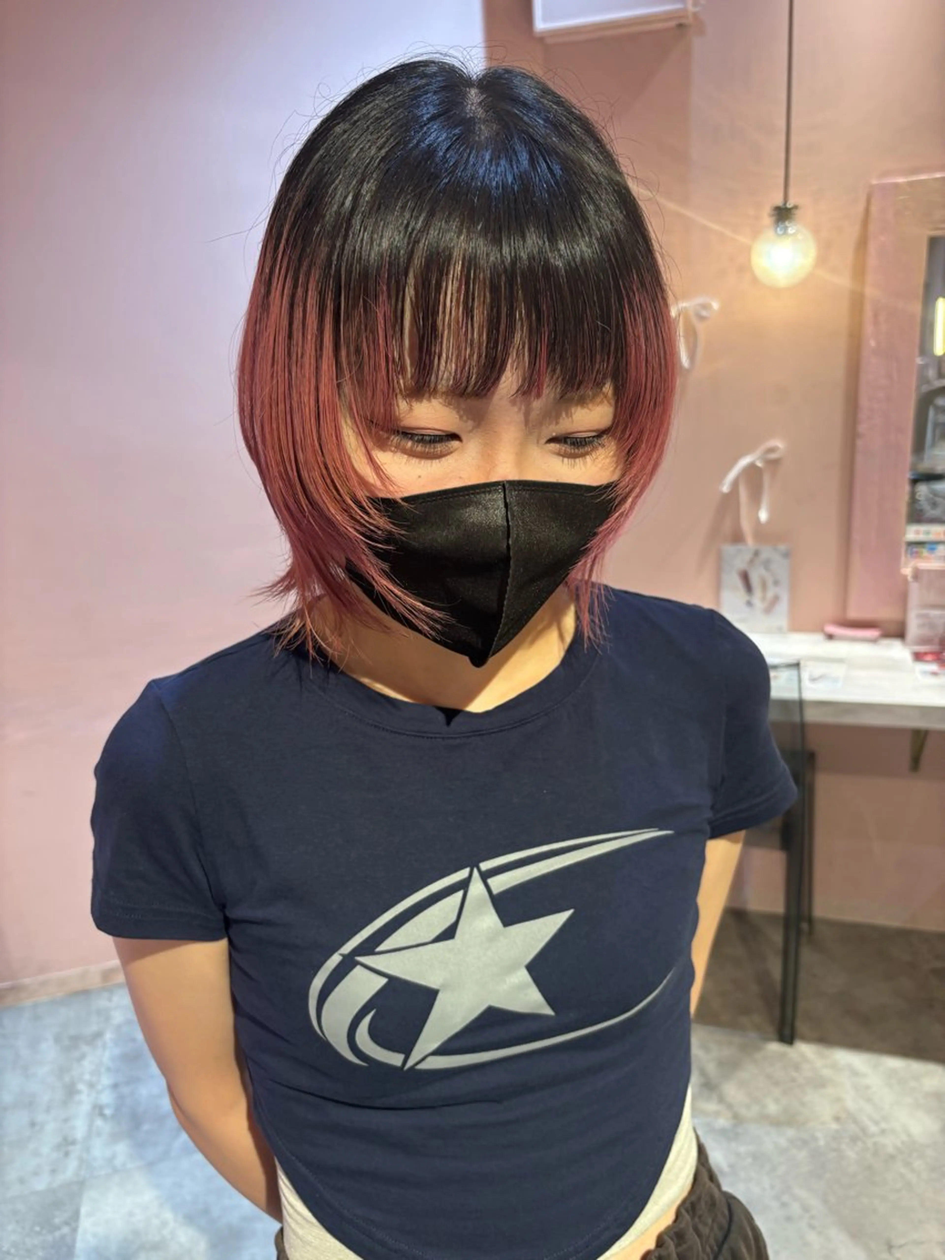 ミディアム 似合わせカット ウルフカット 柔らかメルティ ヘア🩰Yuuhaのヘアスタイル