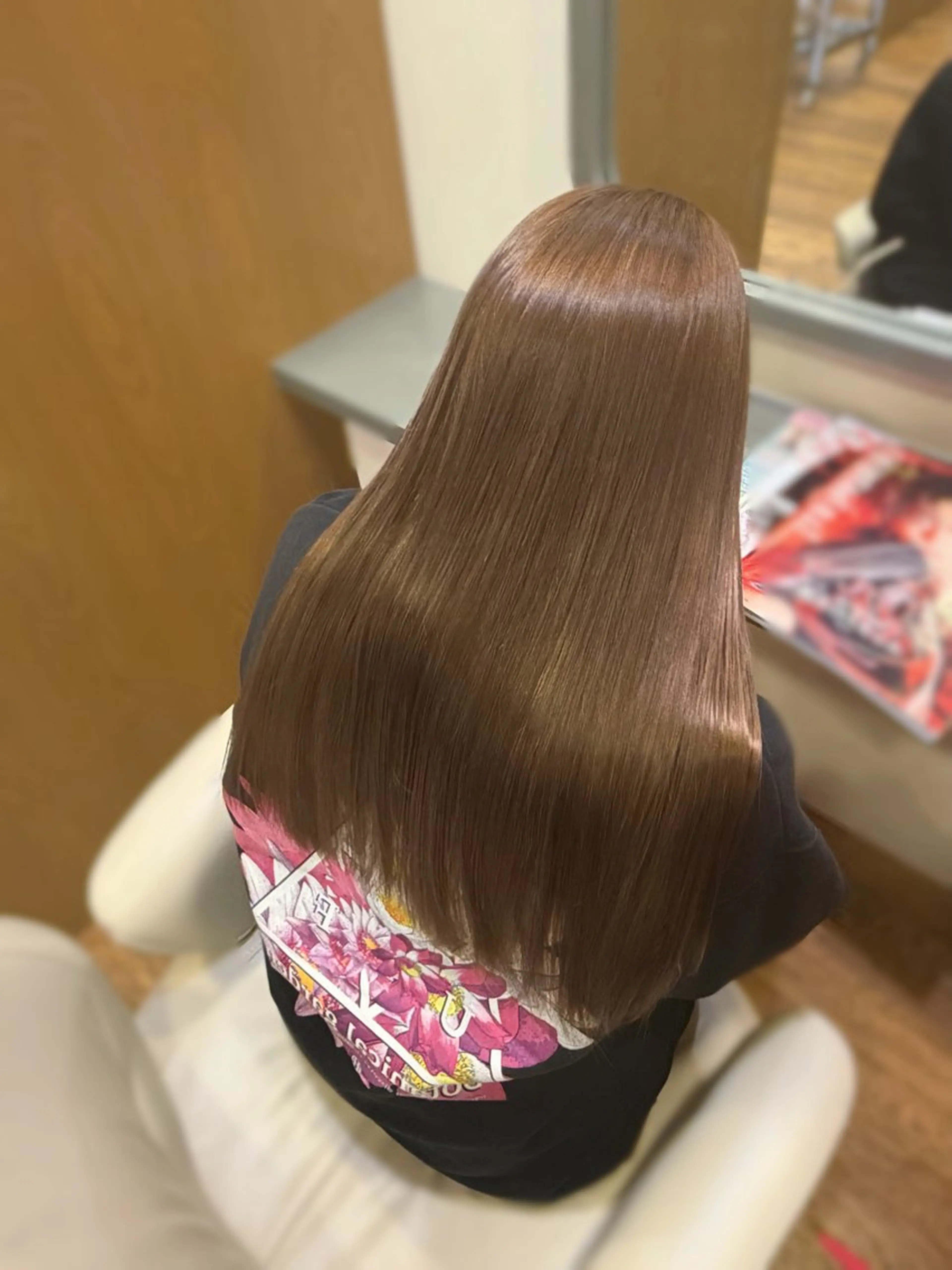 ロング カラー ヘアカラー みはる ／暖色カラーのヘアスタイル