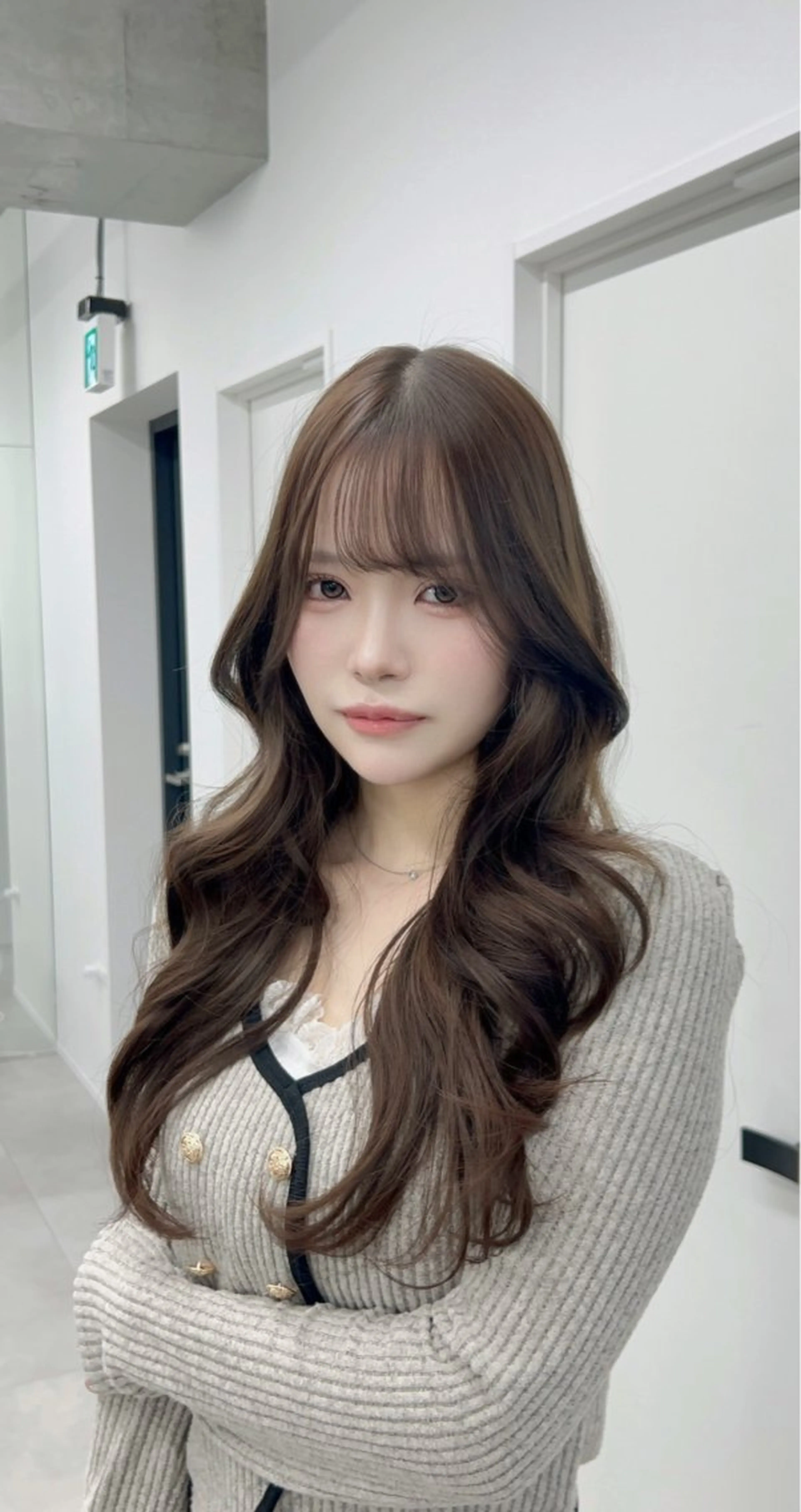 ロング カラー ヘアカラー 縮毛矯正 トリートメント ヘアセット ゆうさ │ 髪質改善 ボブ ショートのヘアスタイル