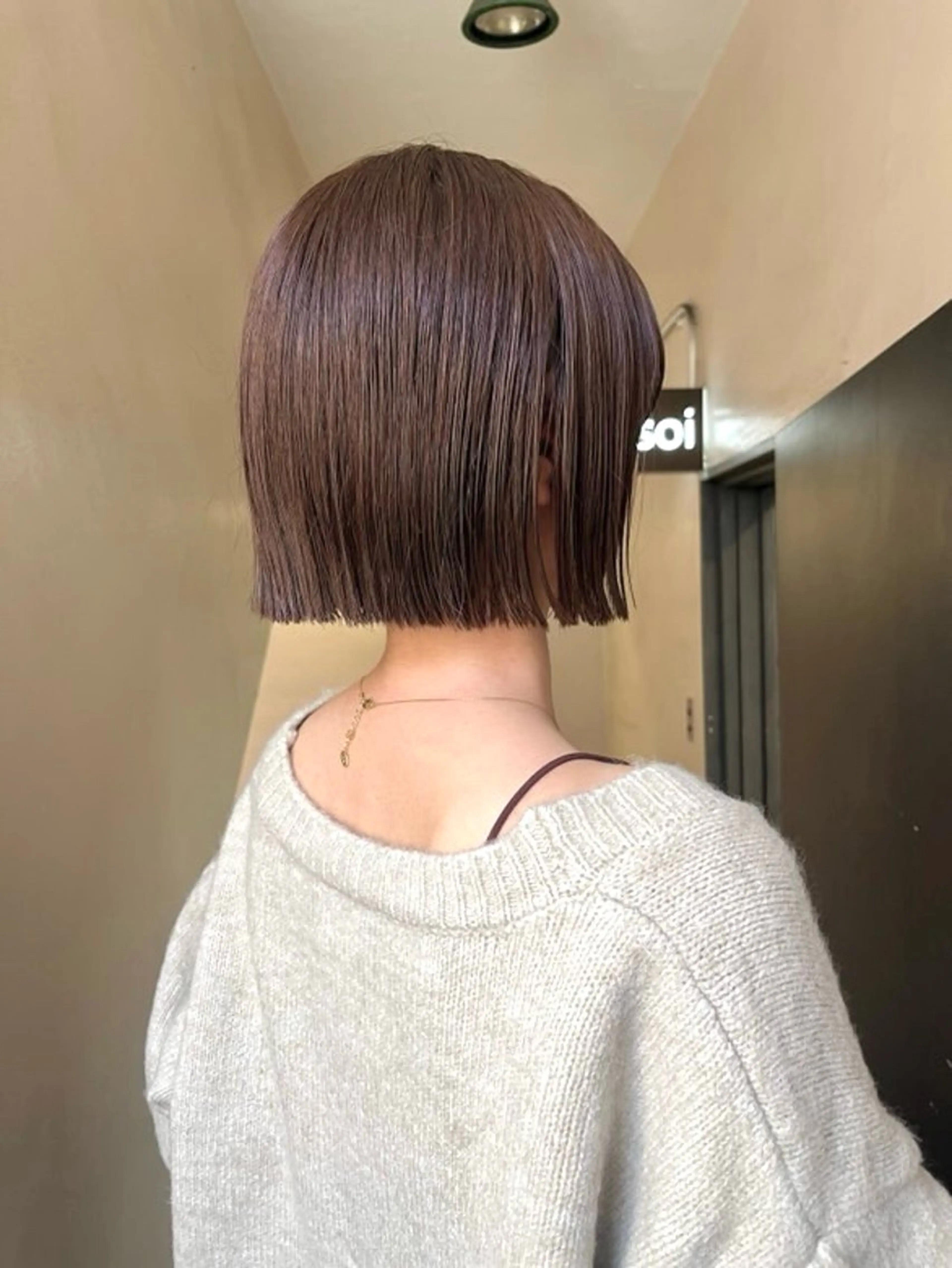 ミディアム カラー 安部佑哉/ハイトーン /レイヤー/ブリーチのヘアスタイル