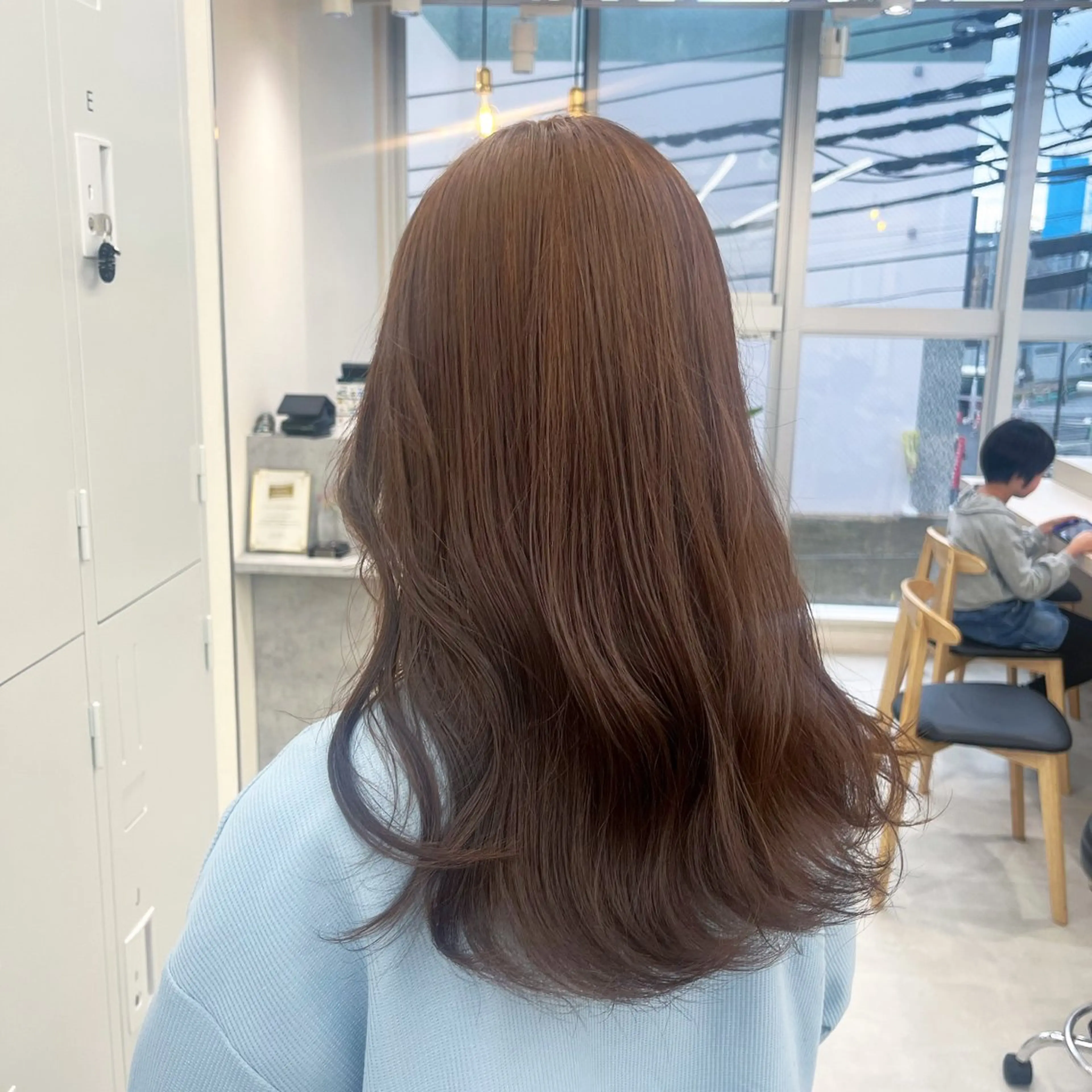 🧊ブリーチなしで明るく🧊ブリーチなしWカラー＋トリートメントの写真