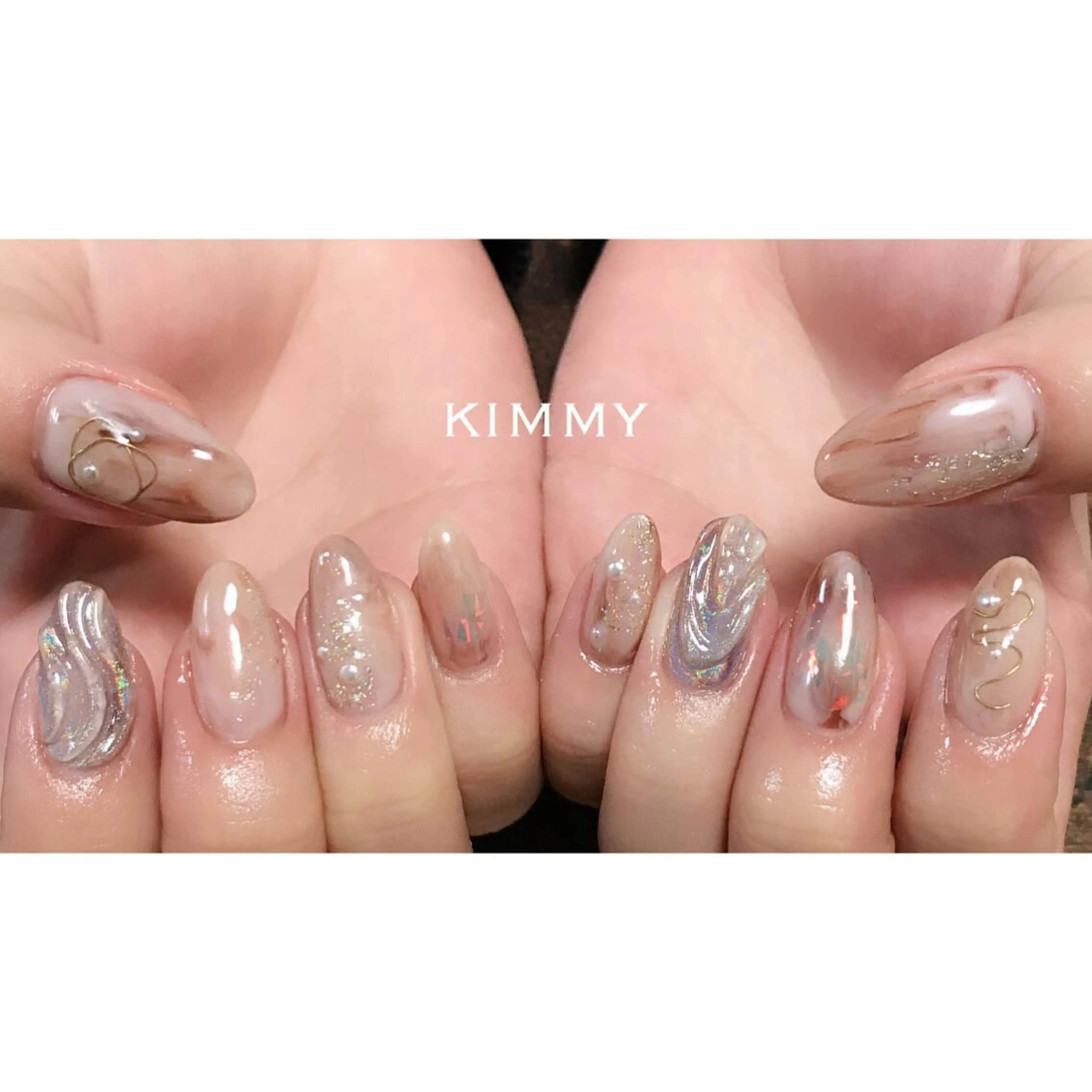 ネイル ハンドネイル kimmy nailsのネイルデザイン