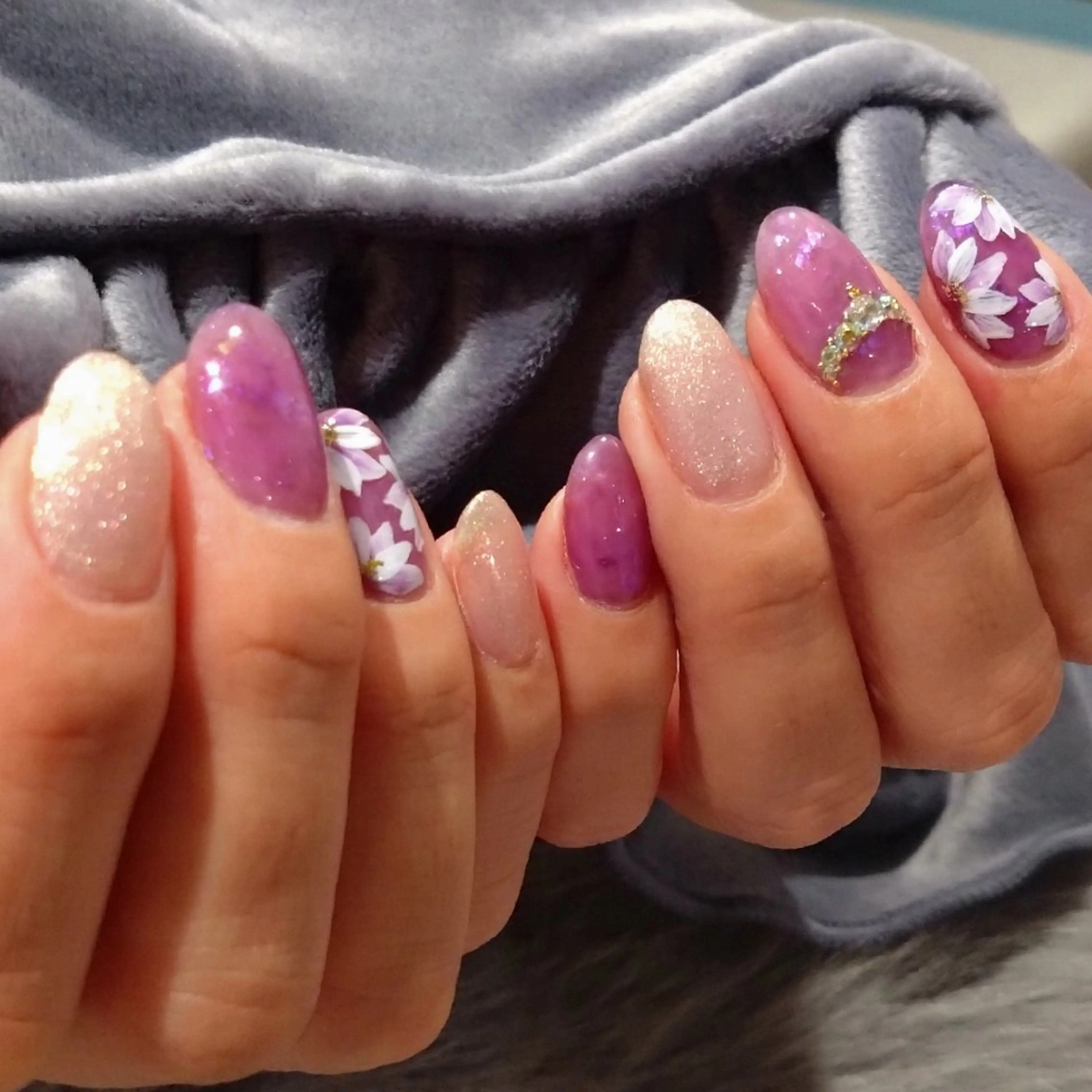 ネイル 大島 七海のネイルデザイン