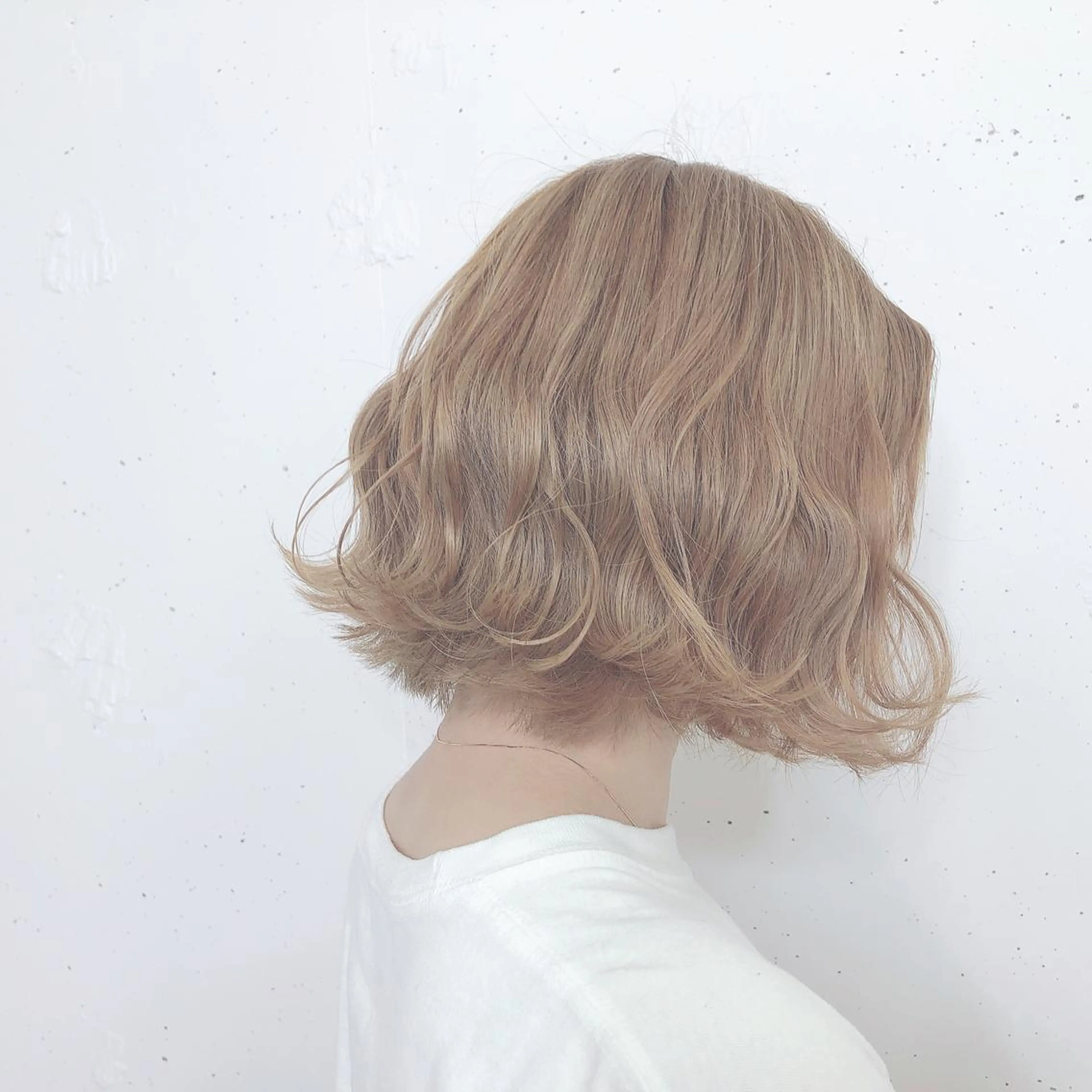 ミディアム ハイライト トリートメント 池袋髪質改善 タニグチのヘアスタイル