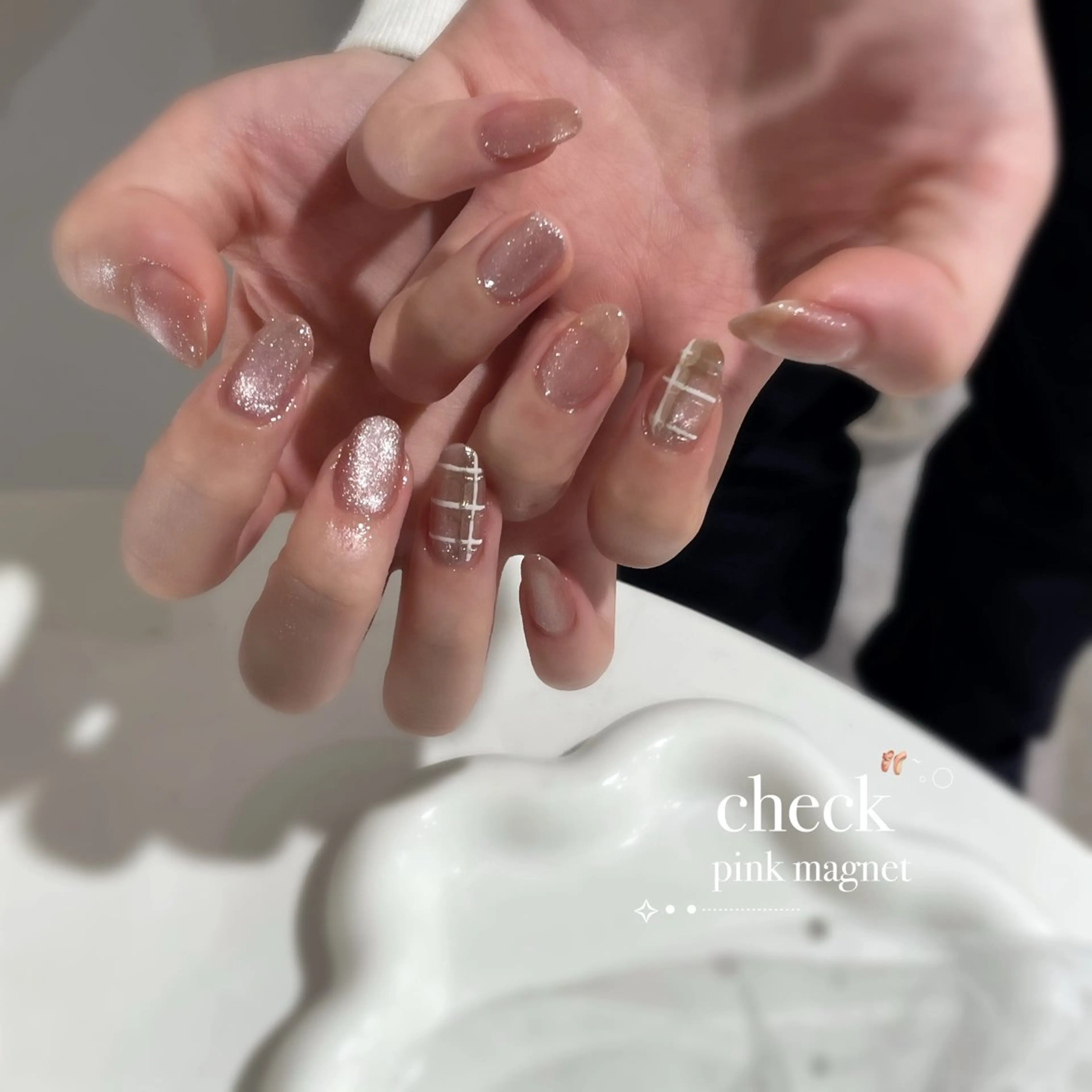 ネイル マグネットネイル Vante YUUKA♡のネイルデザイン