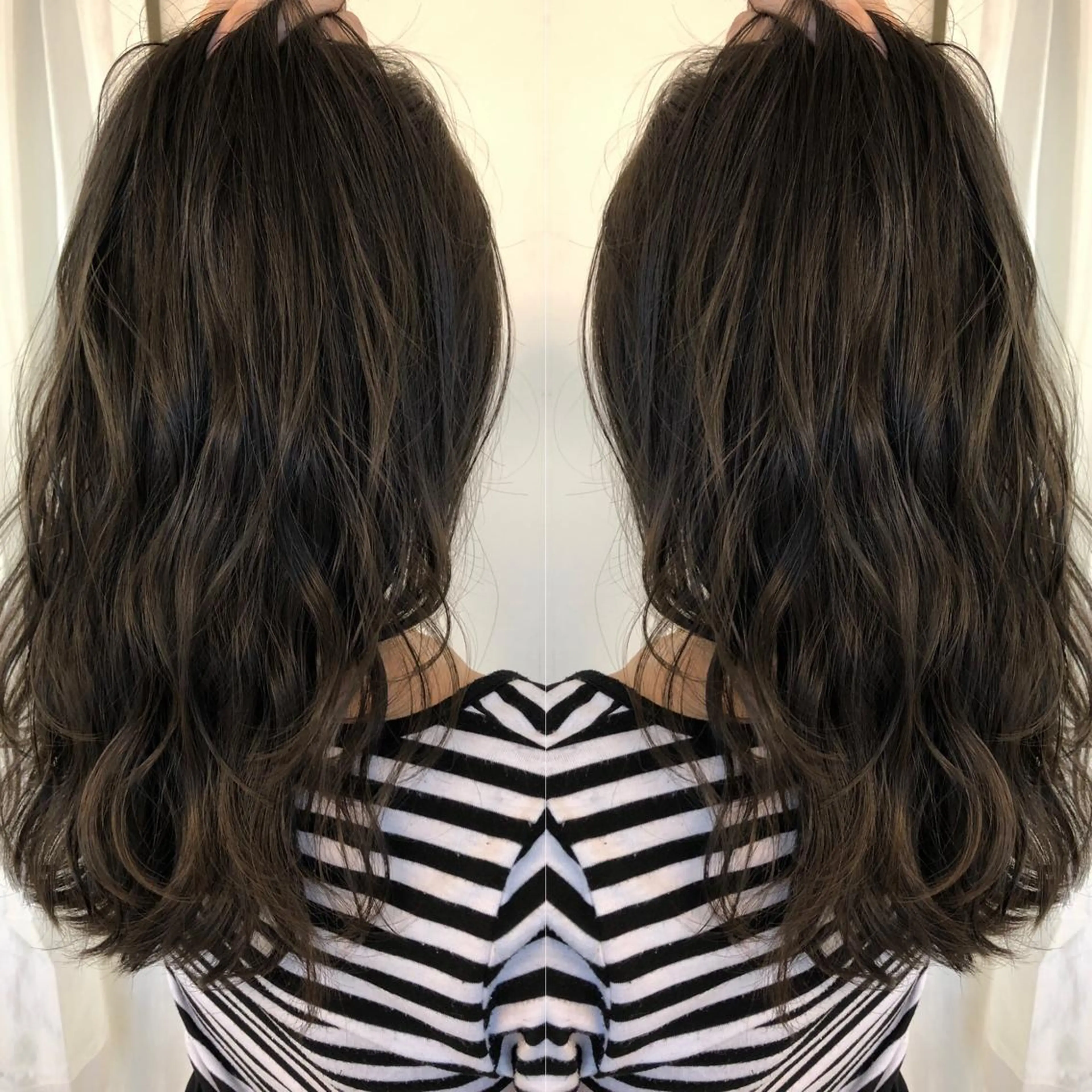 ロング アッシュ ACRO梅田【アクロ】所属・美髪矯正・レイヤー 倉友哉のヘアスタイル