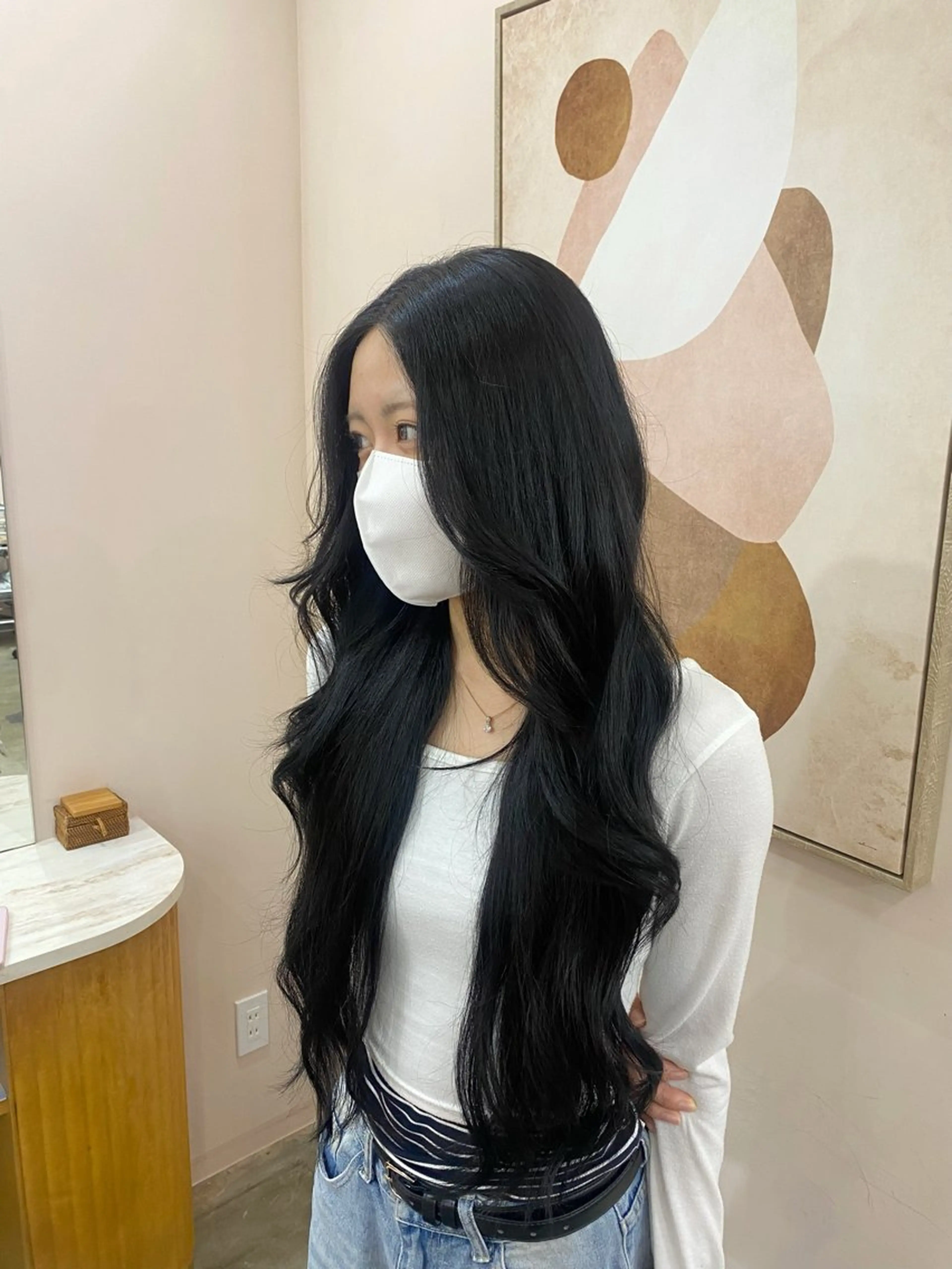 カラー 君島 花楓のヘアスタイル