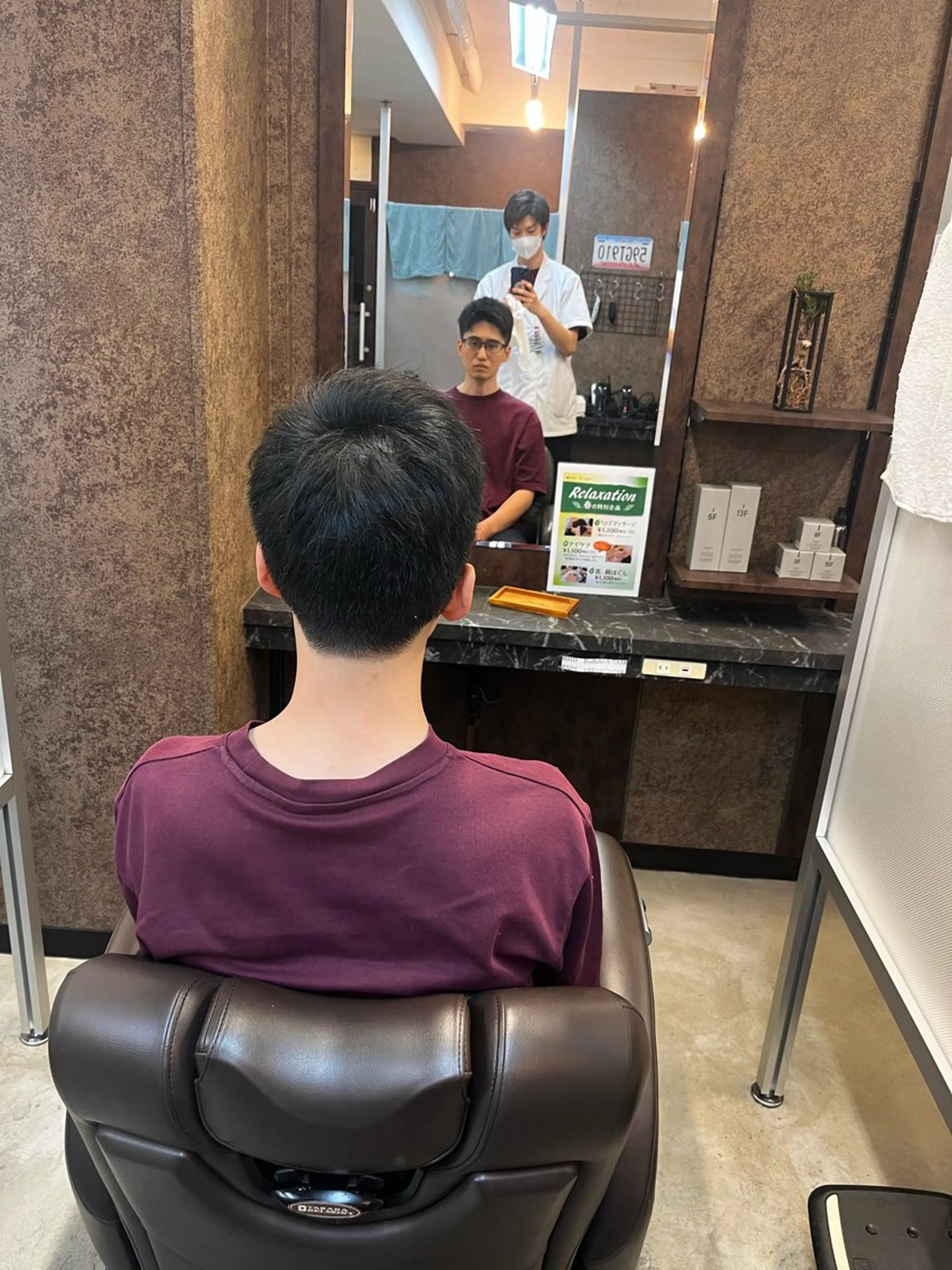 ショート メンズ 清水 寧生のヘアスタイル