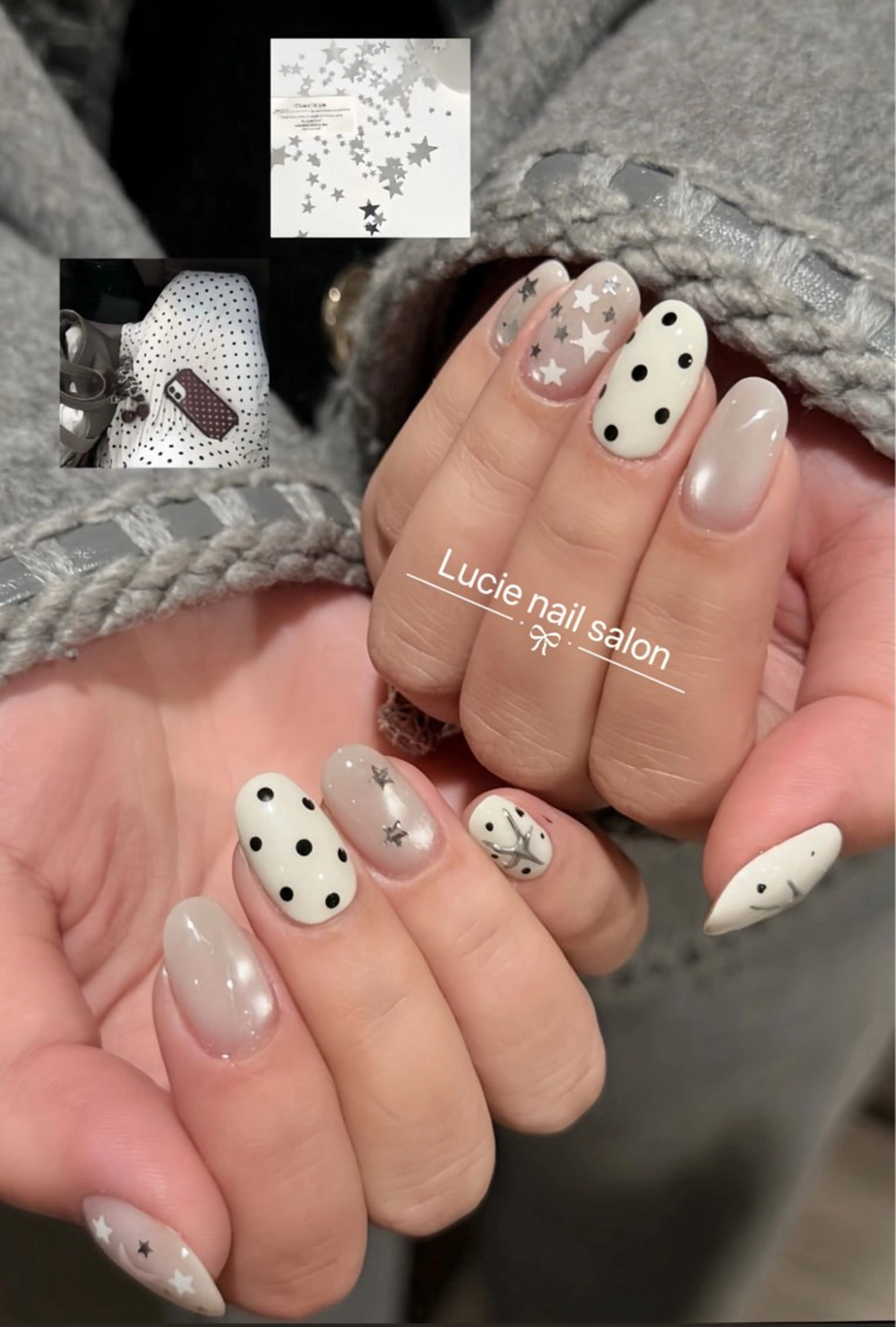 ネイル フレンチネイル ジェルネイル グラデーション 持ち込み オフィスネイル ハンドネイル LUCIE NAILのネイルデザイン
