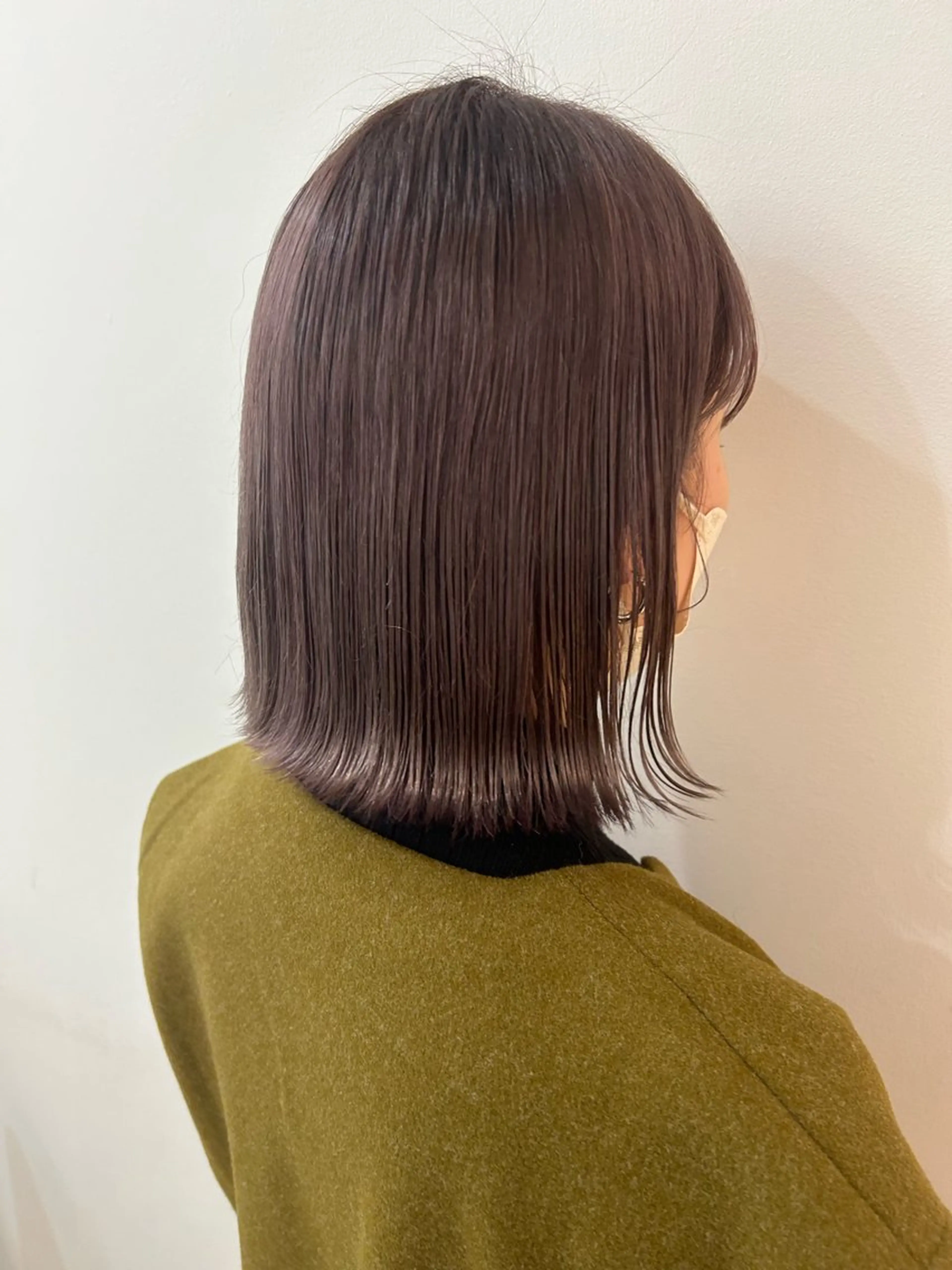 ミディアム 当日予約◎ボブ/ 透明感カラー/まこのヘアスタイル