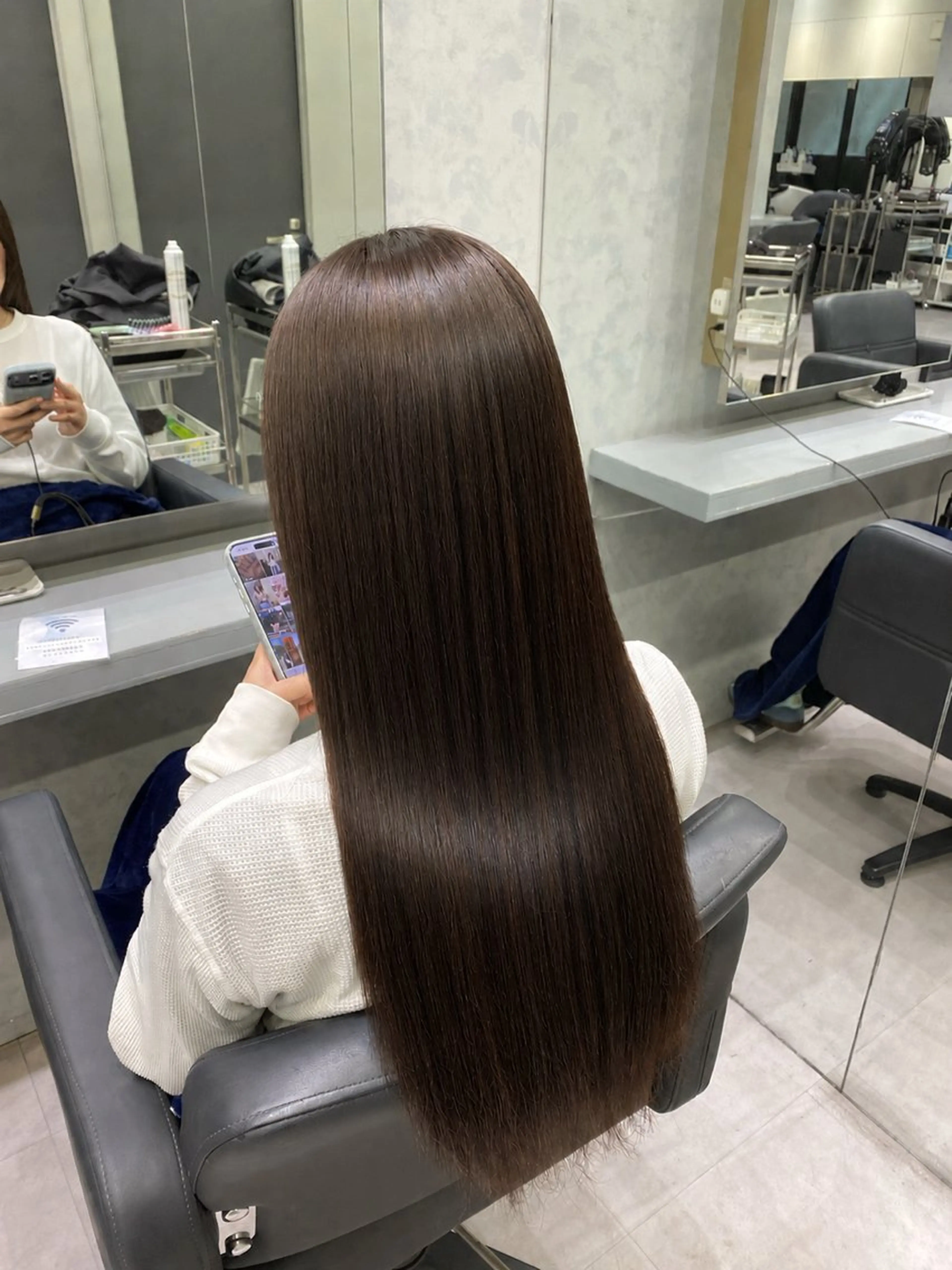 ロング カラー ヘアカラー トリートメント 【elyts】 MISAKIのヘアスタイル